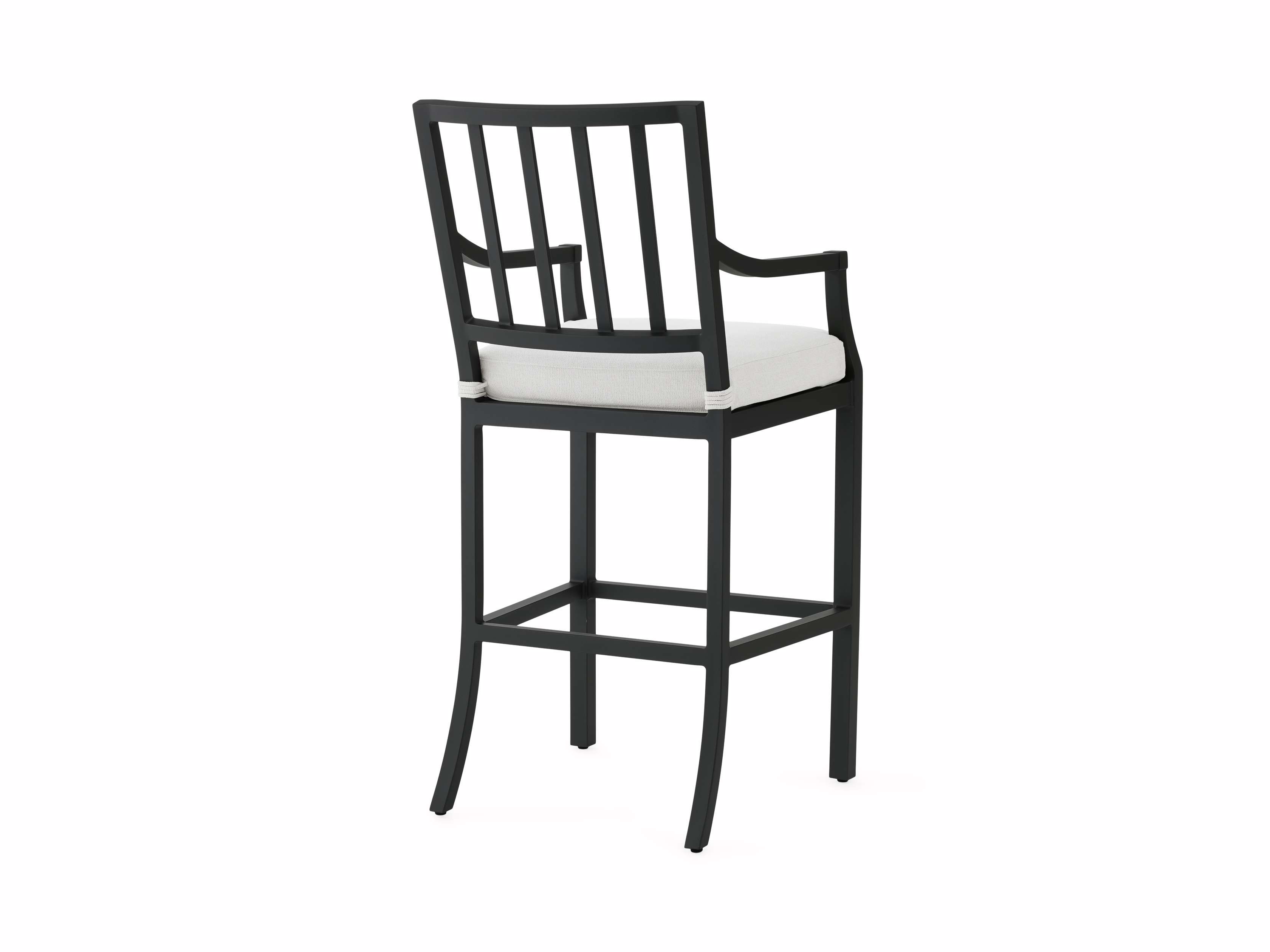 Montego Outdoor Aluminum Barstool - Thumbnail 4