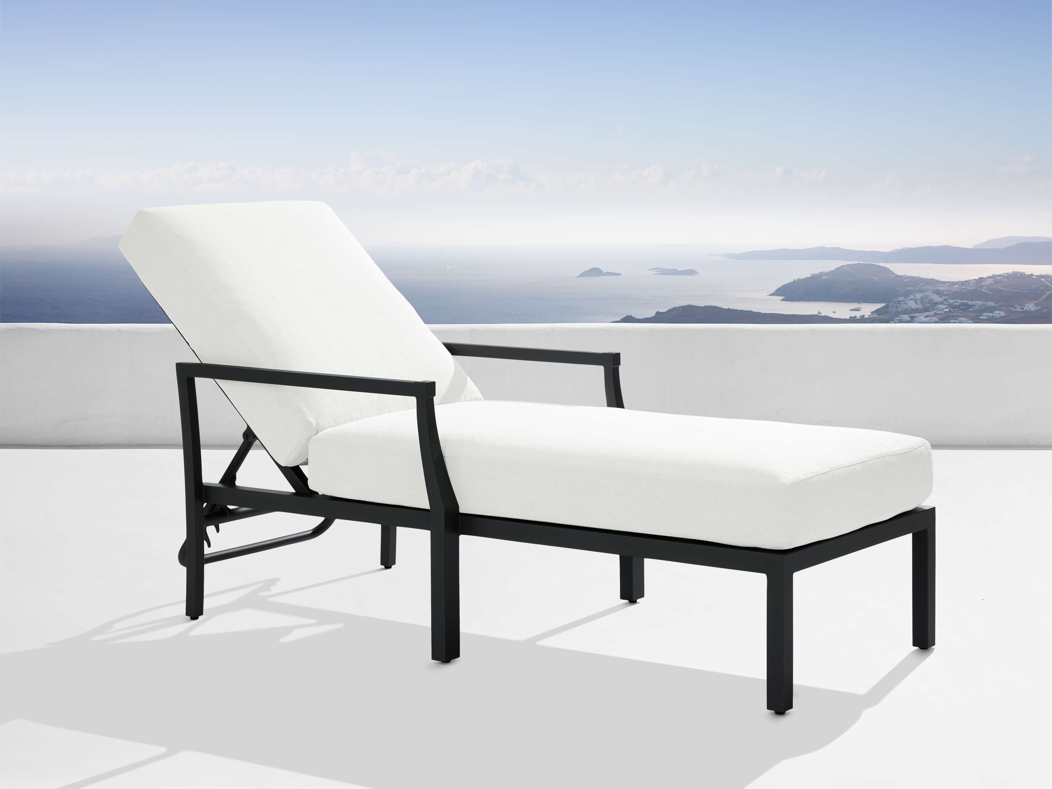 Montego Outdoor Aluminum Chaise - Thumbnail 2