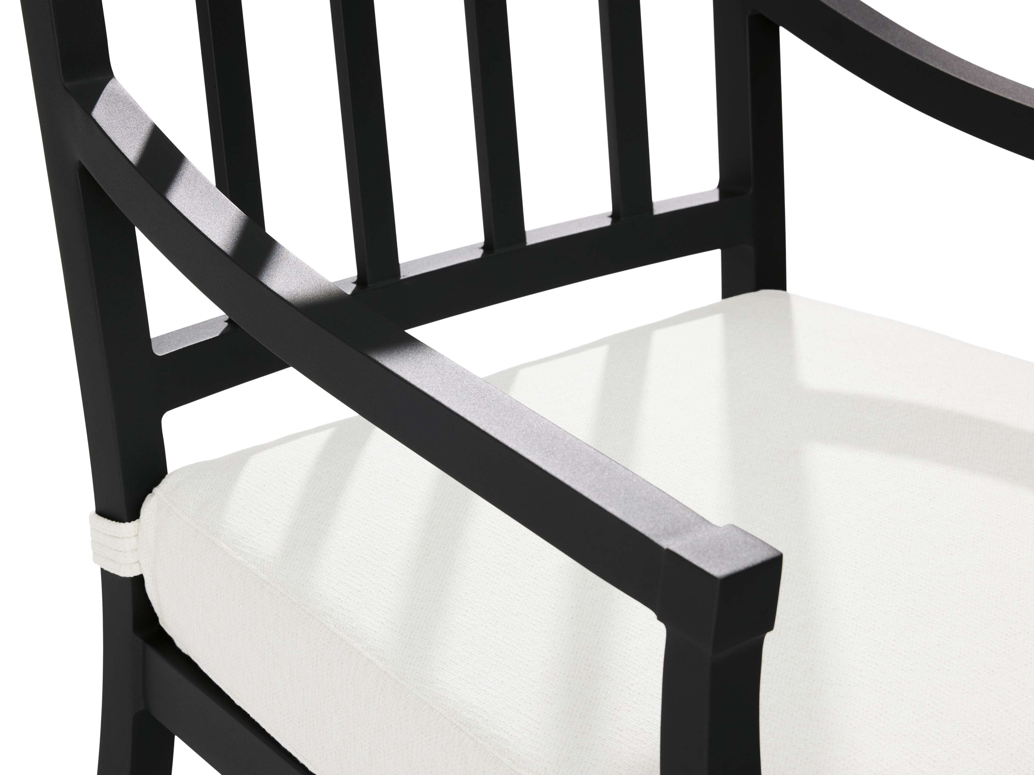 Montego Outdoor Aluminum Dining Arm Chair - Thumbnail 5