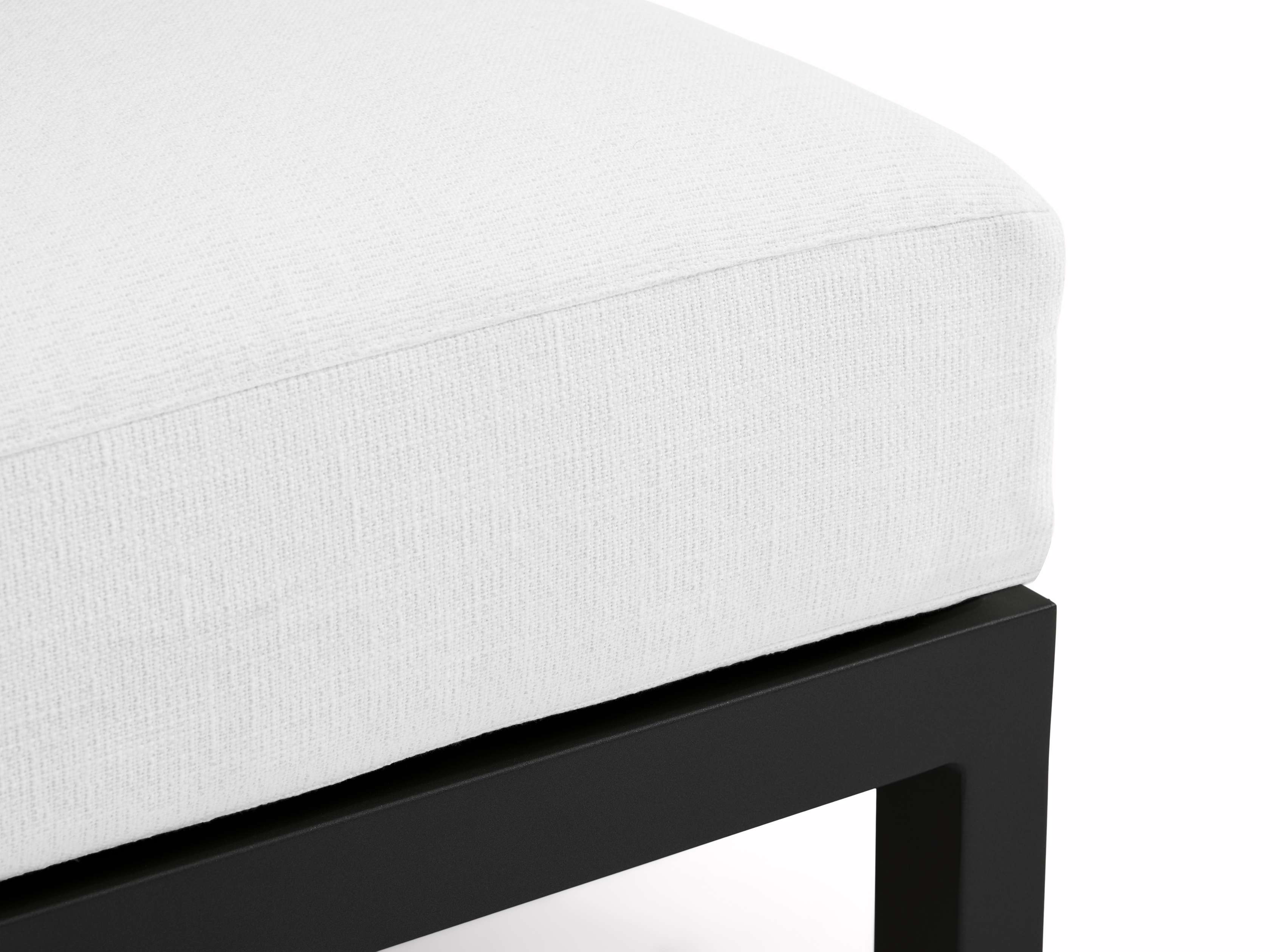 Montego Outdoor Aluminum Ottoman - Thumbnail 4