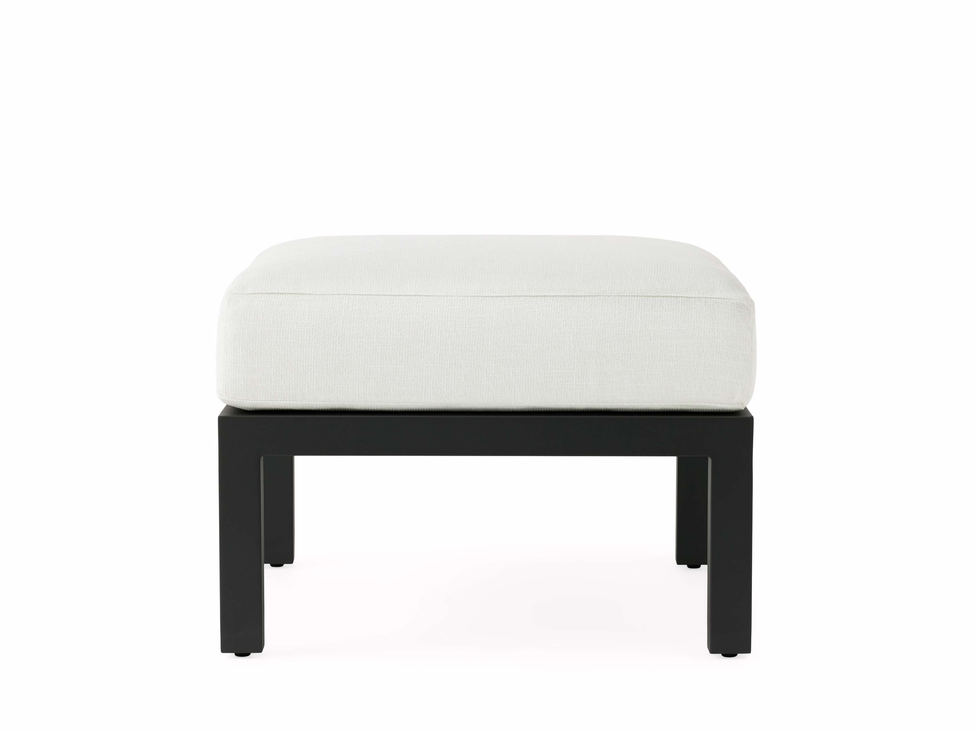 Montego Outdoor Aluminum Ottoman - Thumbnail 2