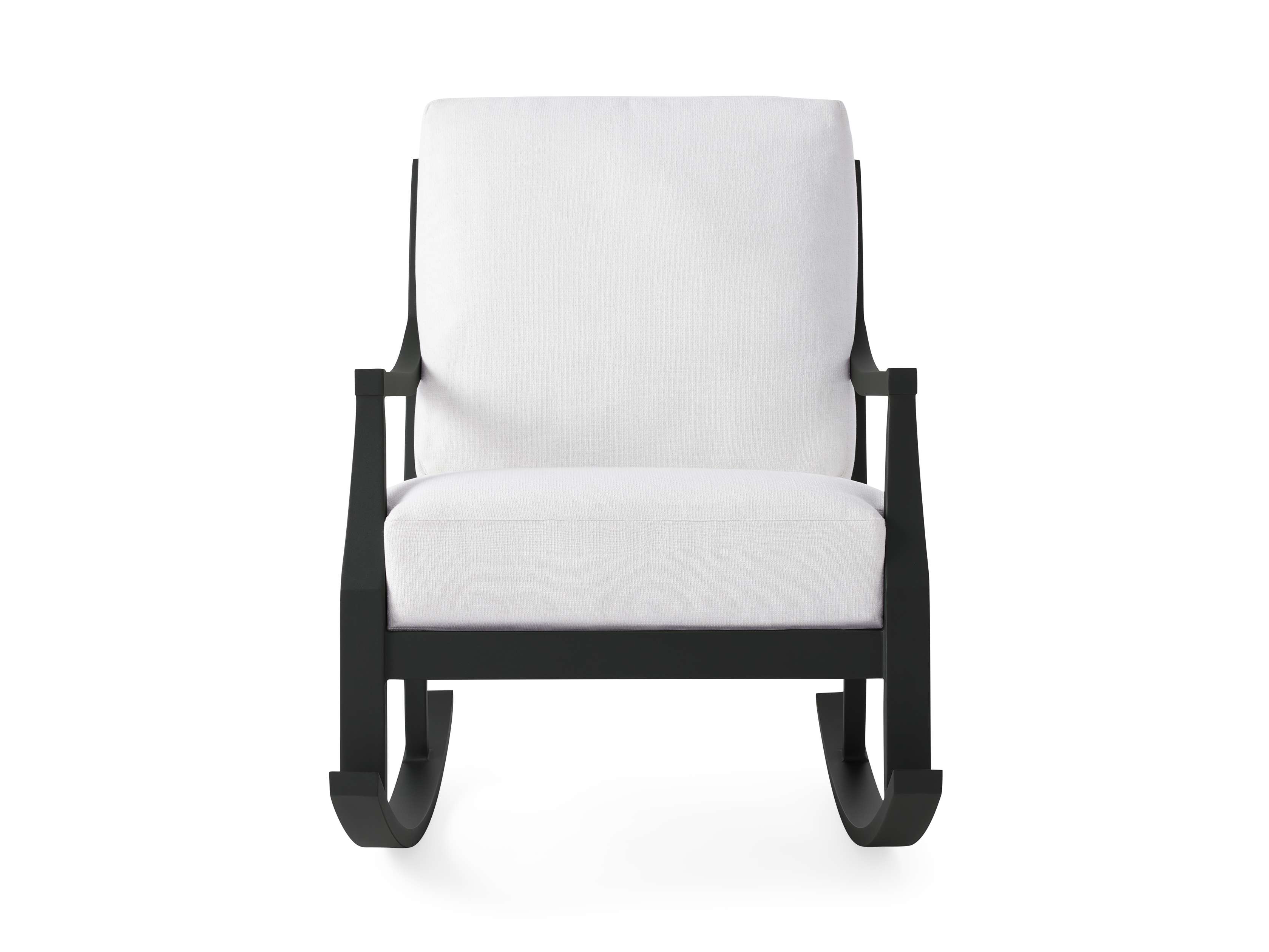Montego Outdoor Aluminum Rocking Chair - Thumbnail 3