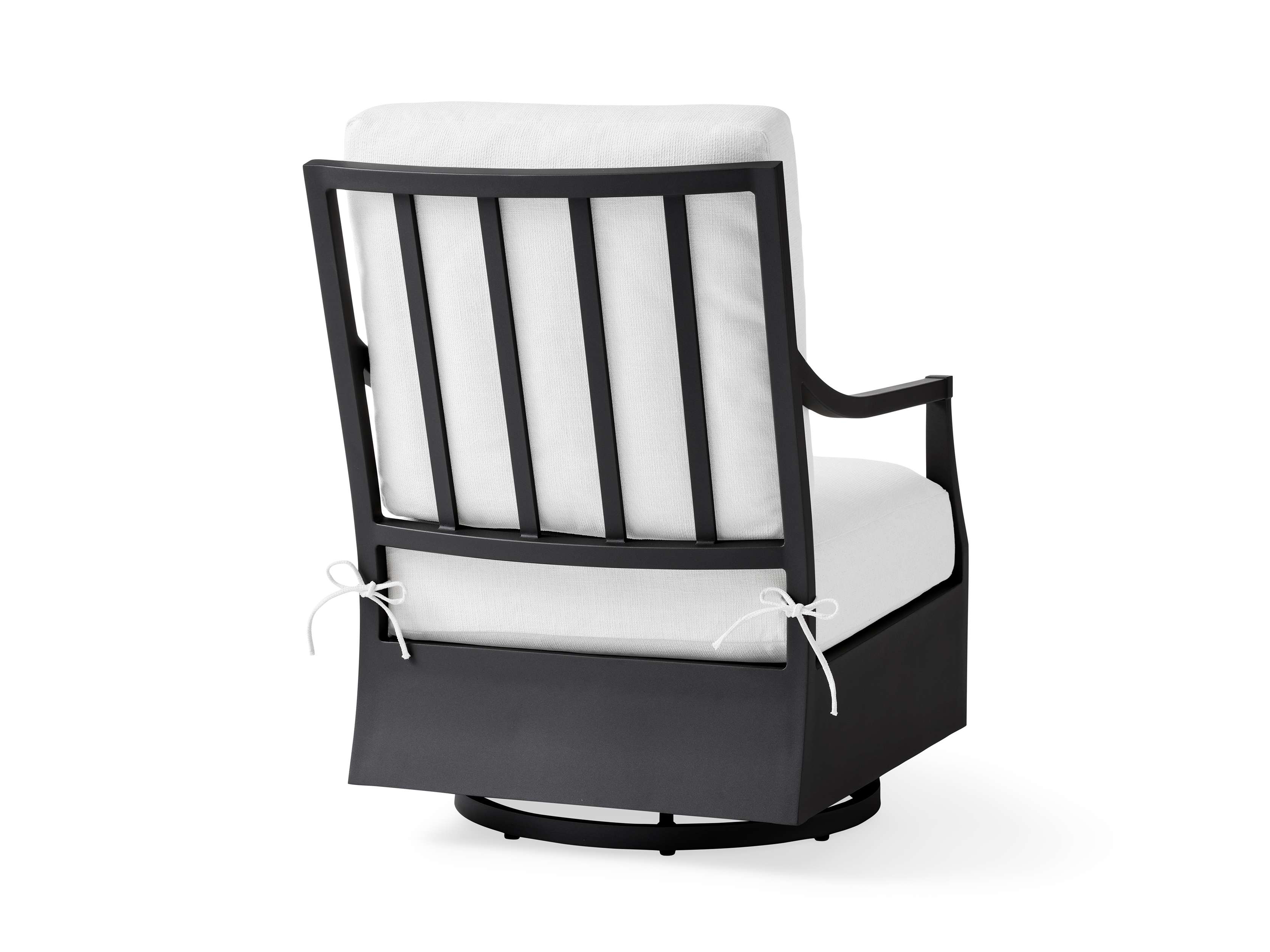 Montego Outdoor Aluminum Swivel Chair - Thumbnail 3