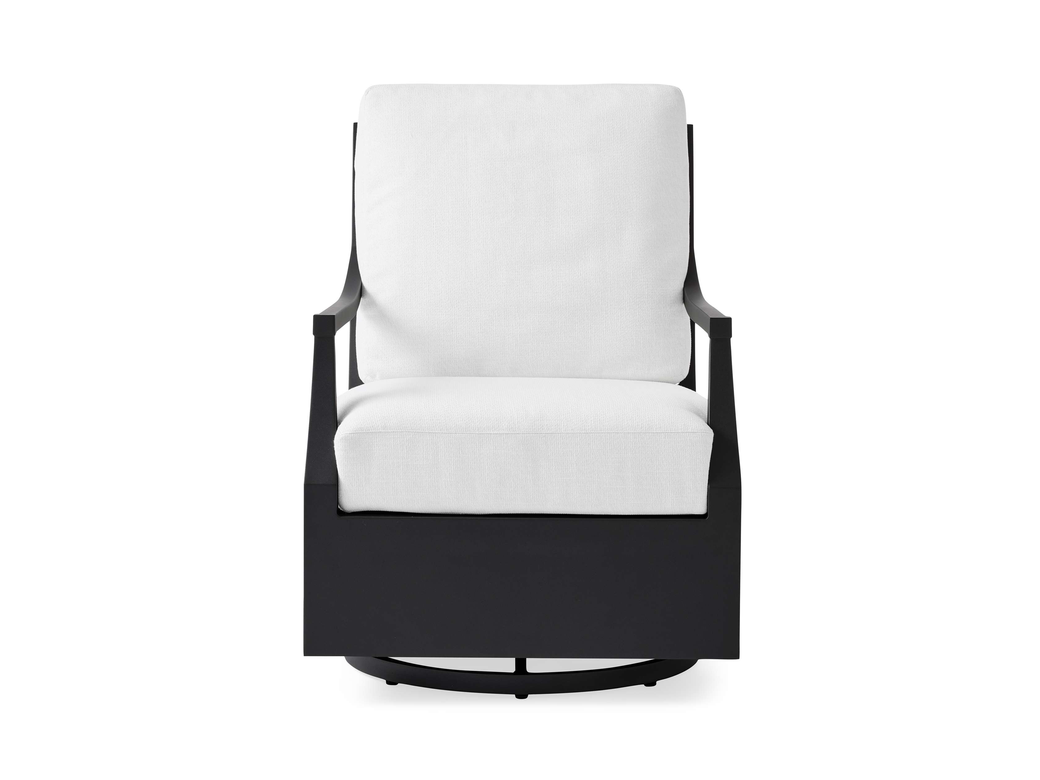 Montego Outdoor Aluminum Swivel Chair - Thumbnail 2