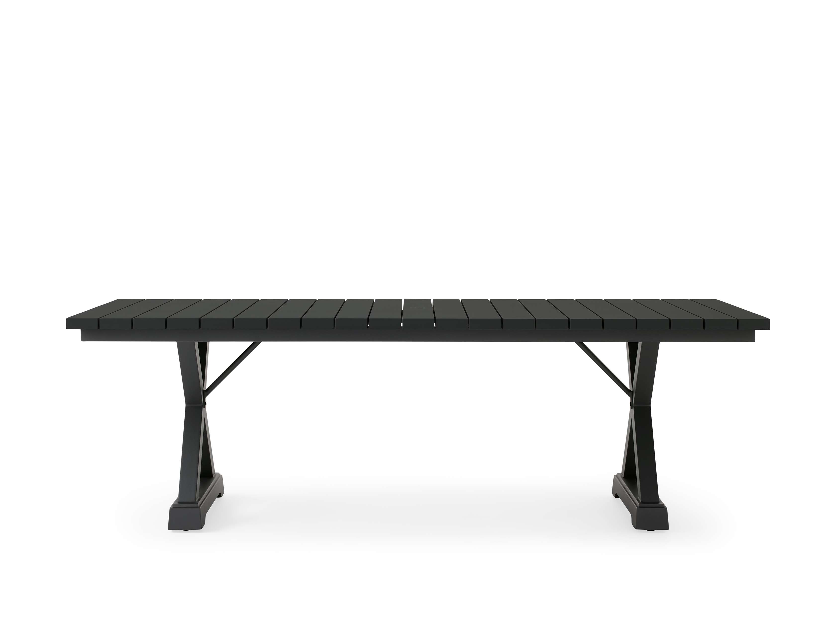 Montego Outdoor Aluminum Dining Table - Thumbnail 2