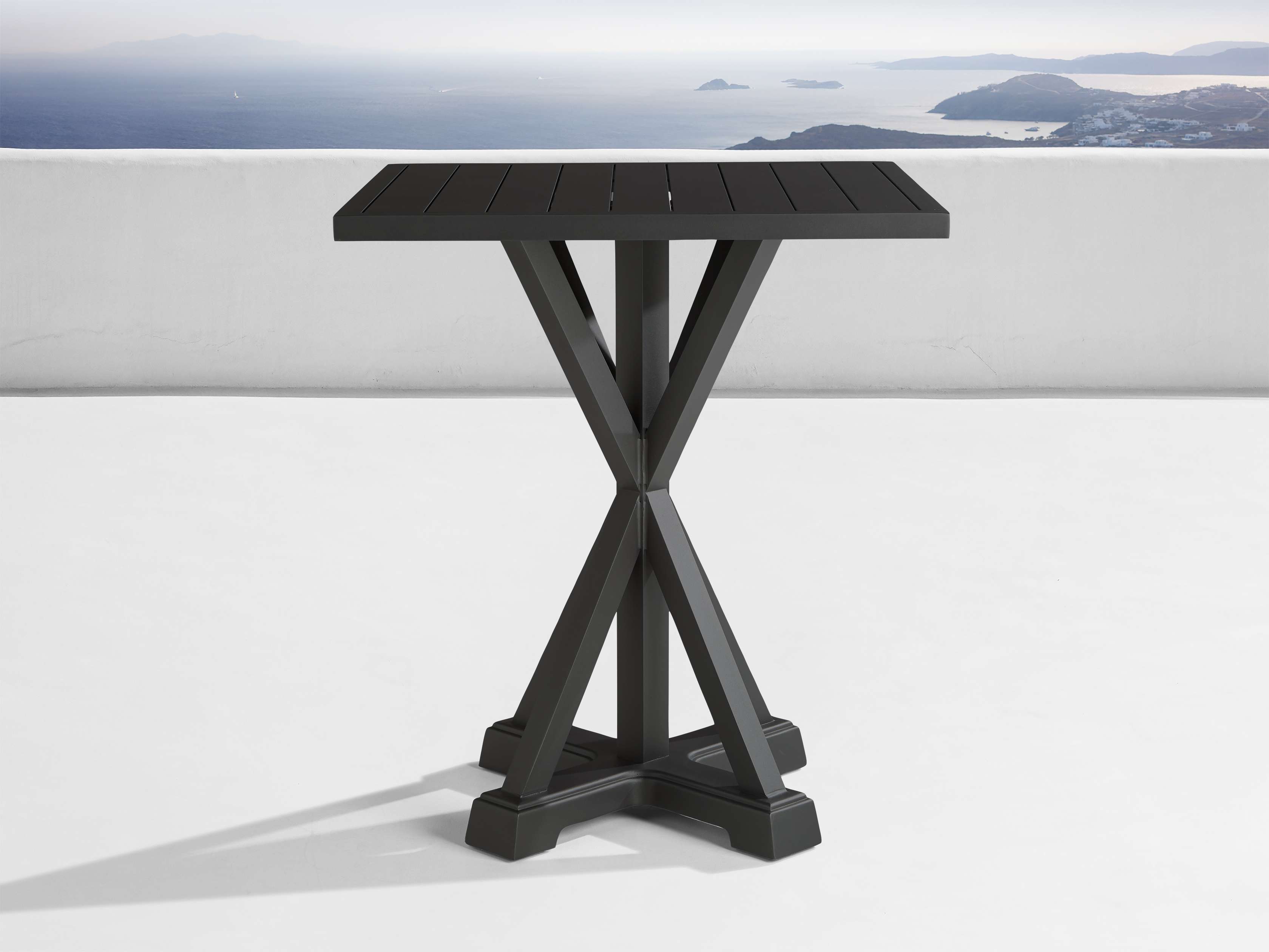 Montego Outdoor Aluminum End Table - Thumbnail 5