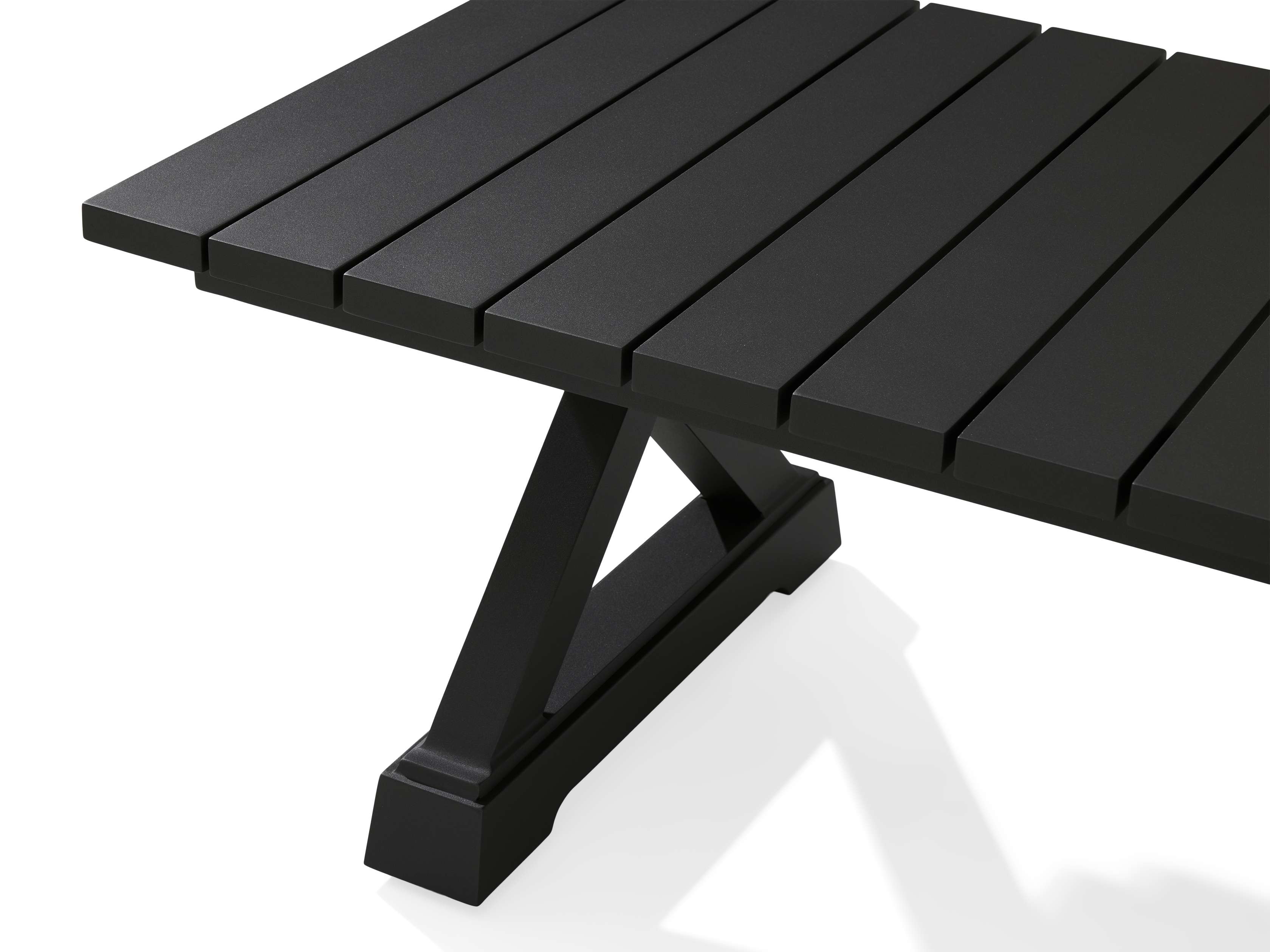 Montego Outdoor Aluminum Coffee Table - Thumbnail 3