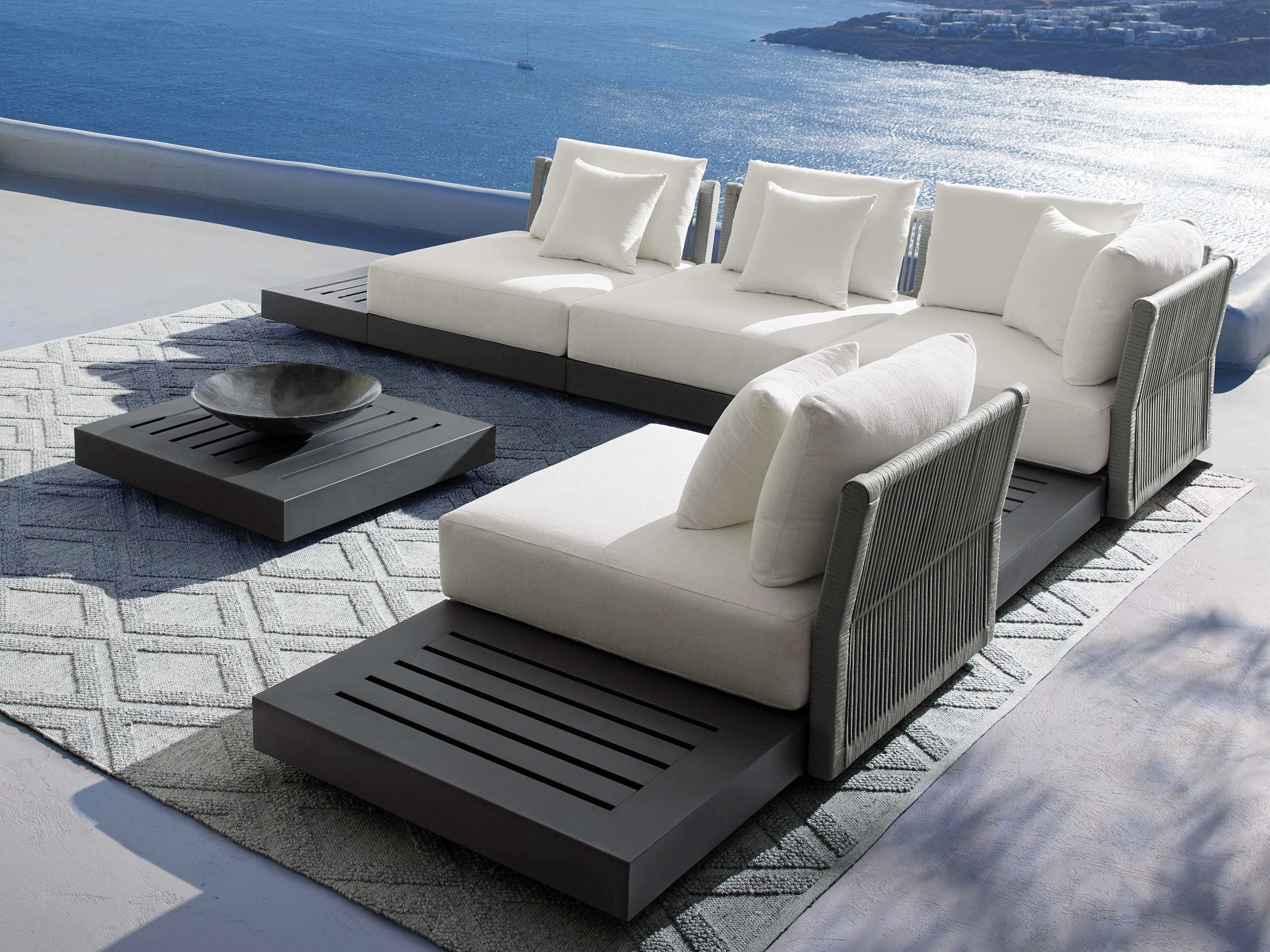 Naxos Outdoor End Table - Thumbnail 5