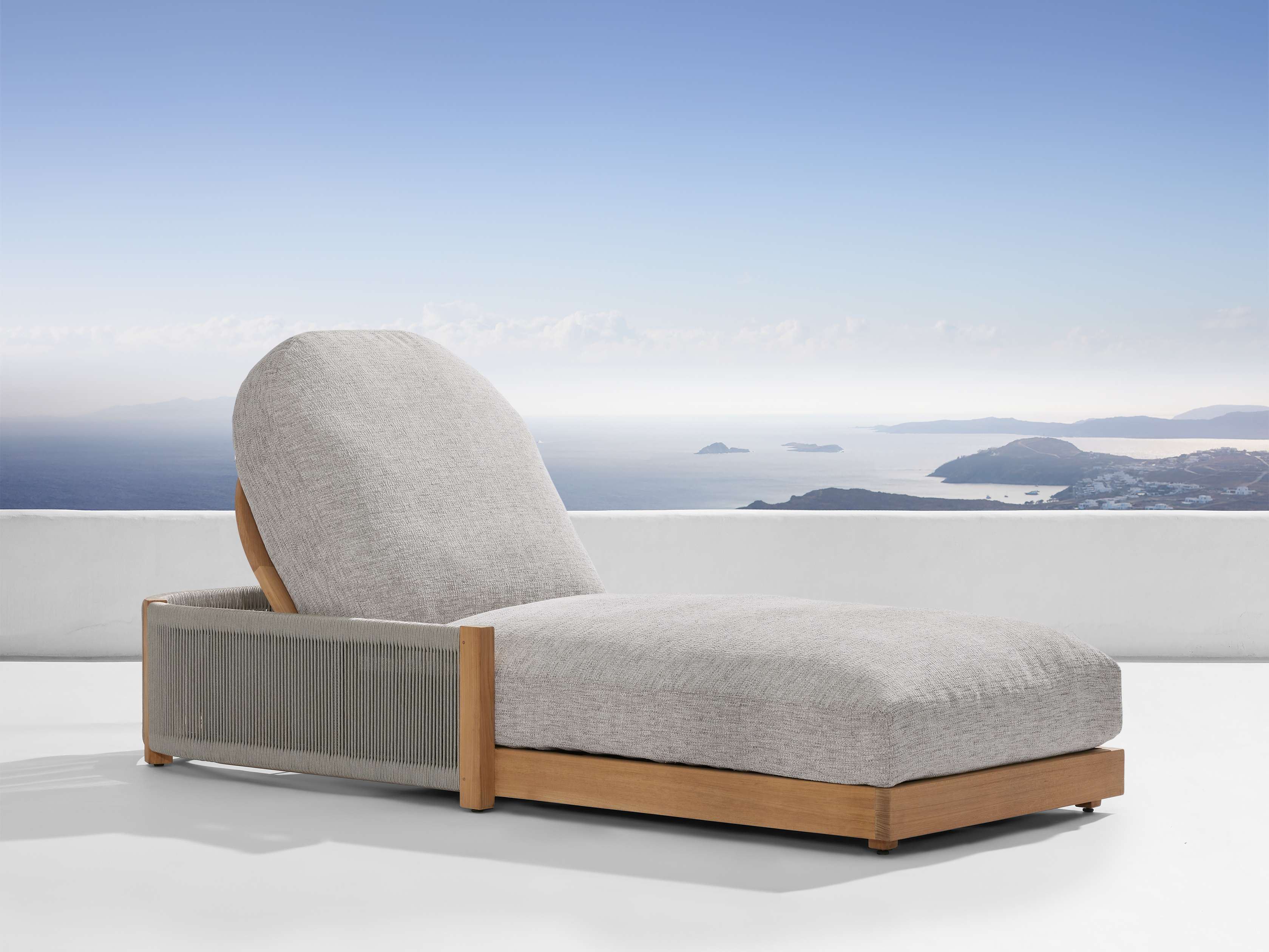 Newport Outdoor Chaise - Thumbnail 5