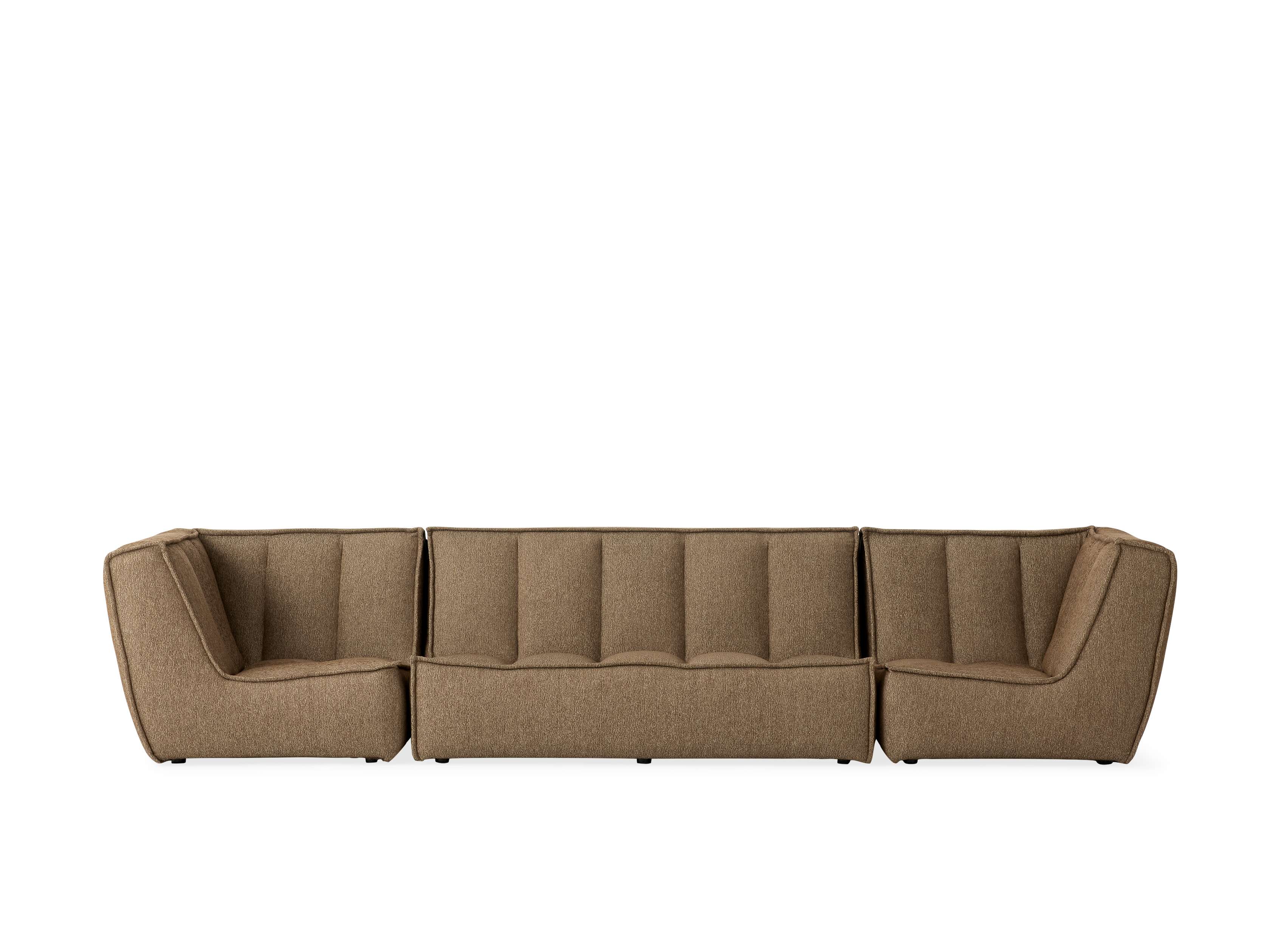Porto Outdoor Three-Piece Sectional