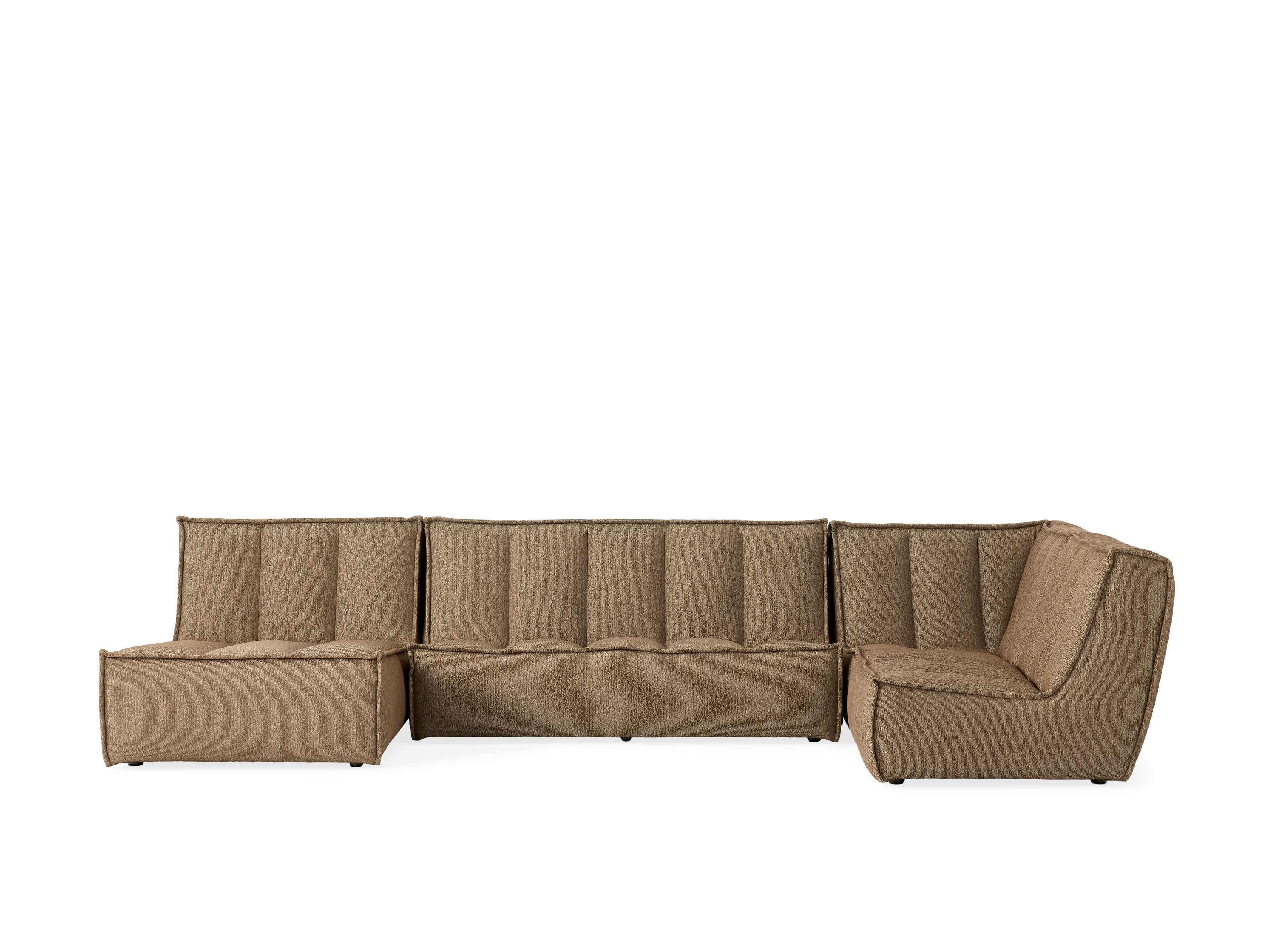 Porto Outdoor Four-Piece Sectional - Thumbnail 3