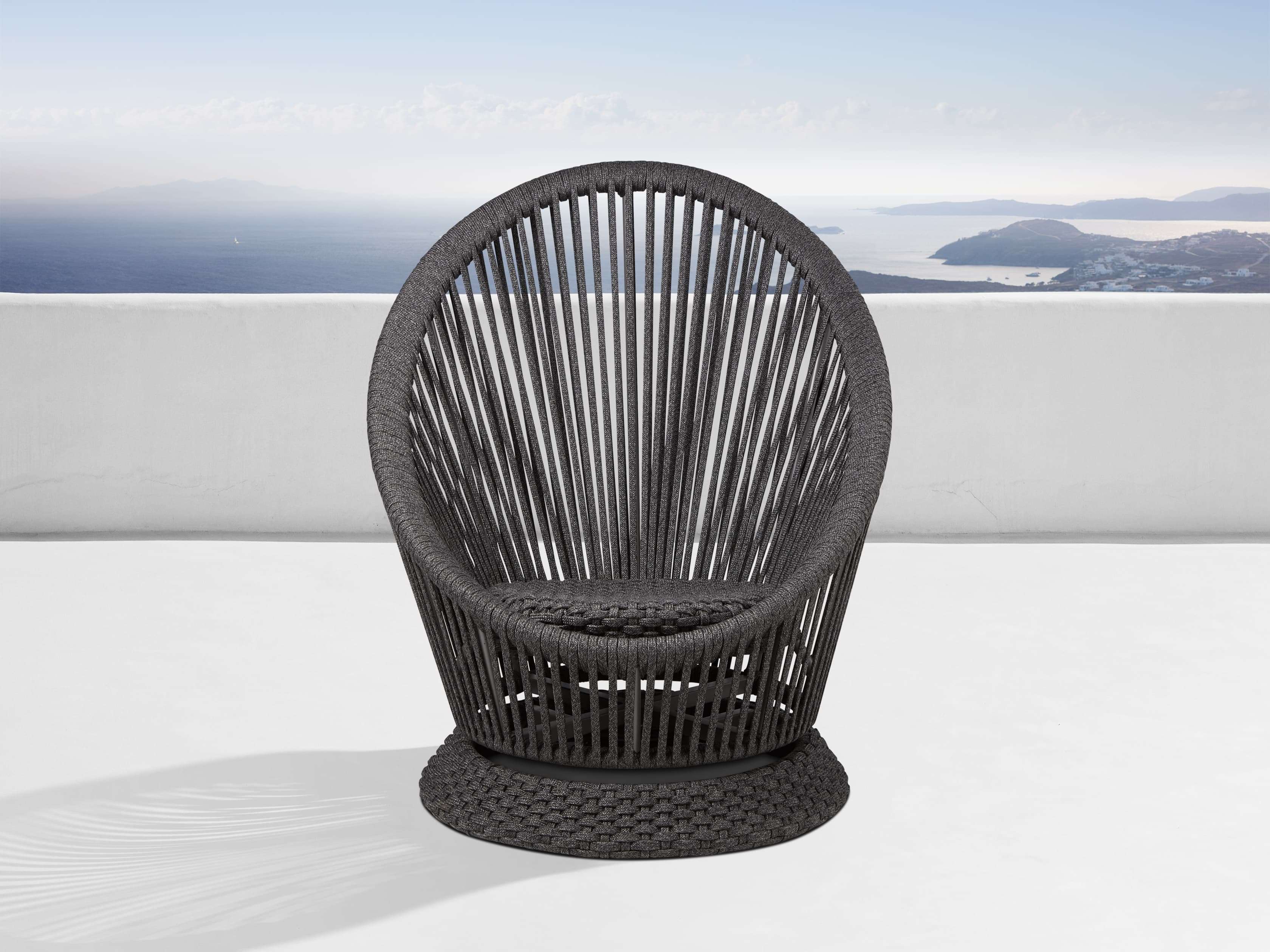 Sevilla Outdoor Swivel Chair - Thumbnail 4