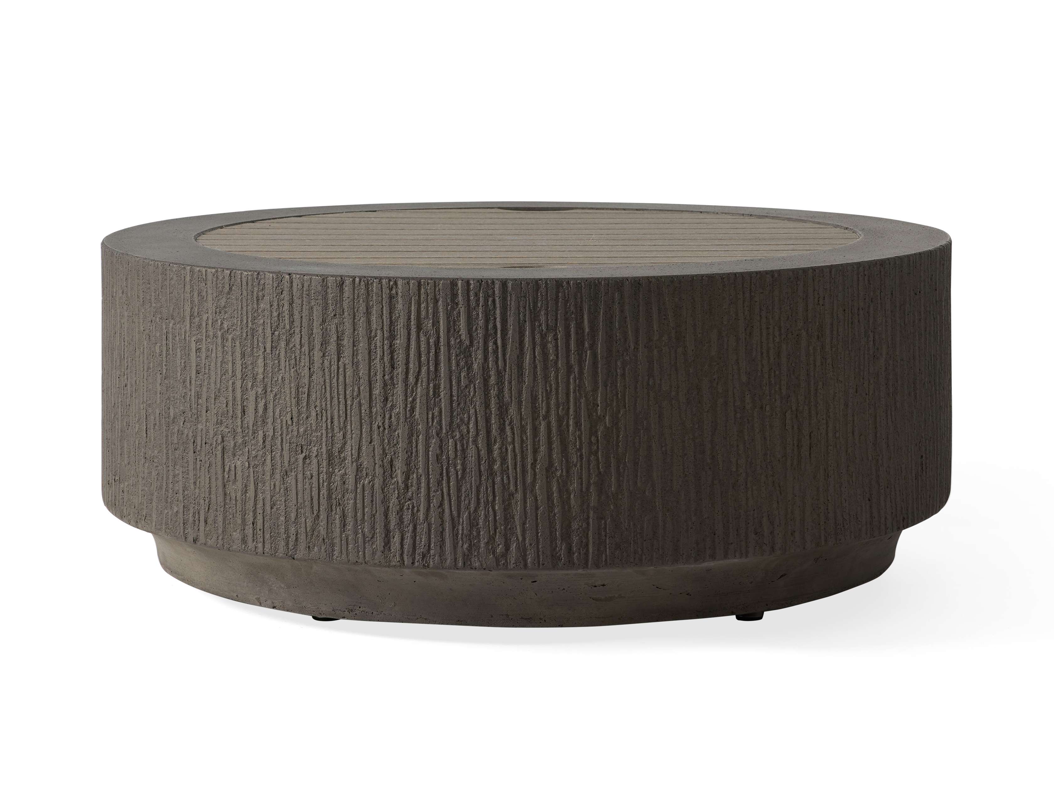 Wilmar Round Natural Gas Fire Pit - Thumbnail 2