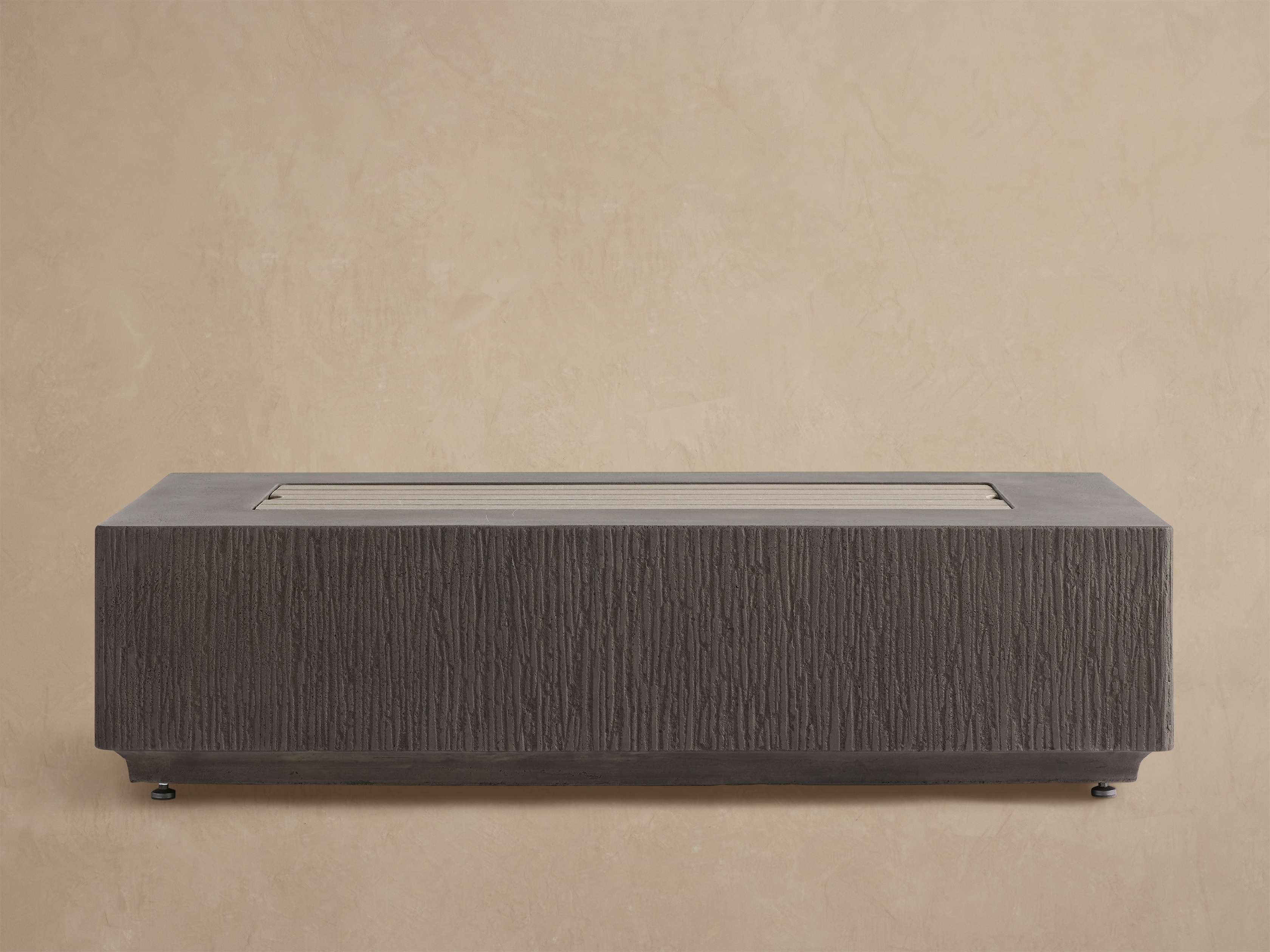 Wilmar Rectangular Natural Gas Fire Pit