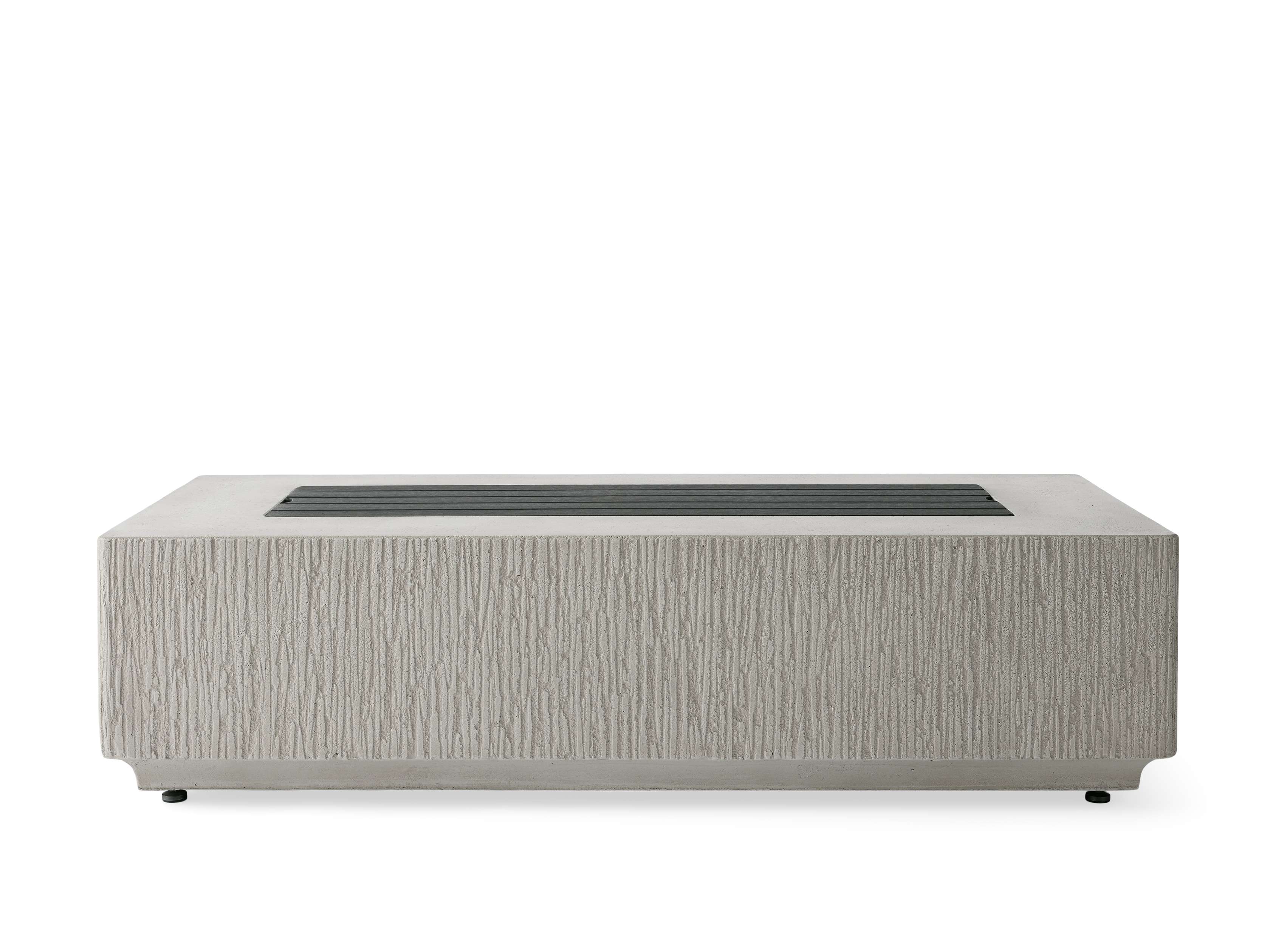 Wilmar Rectangular Natural Gas Fire Pit - Thumbnail 3