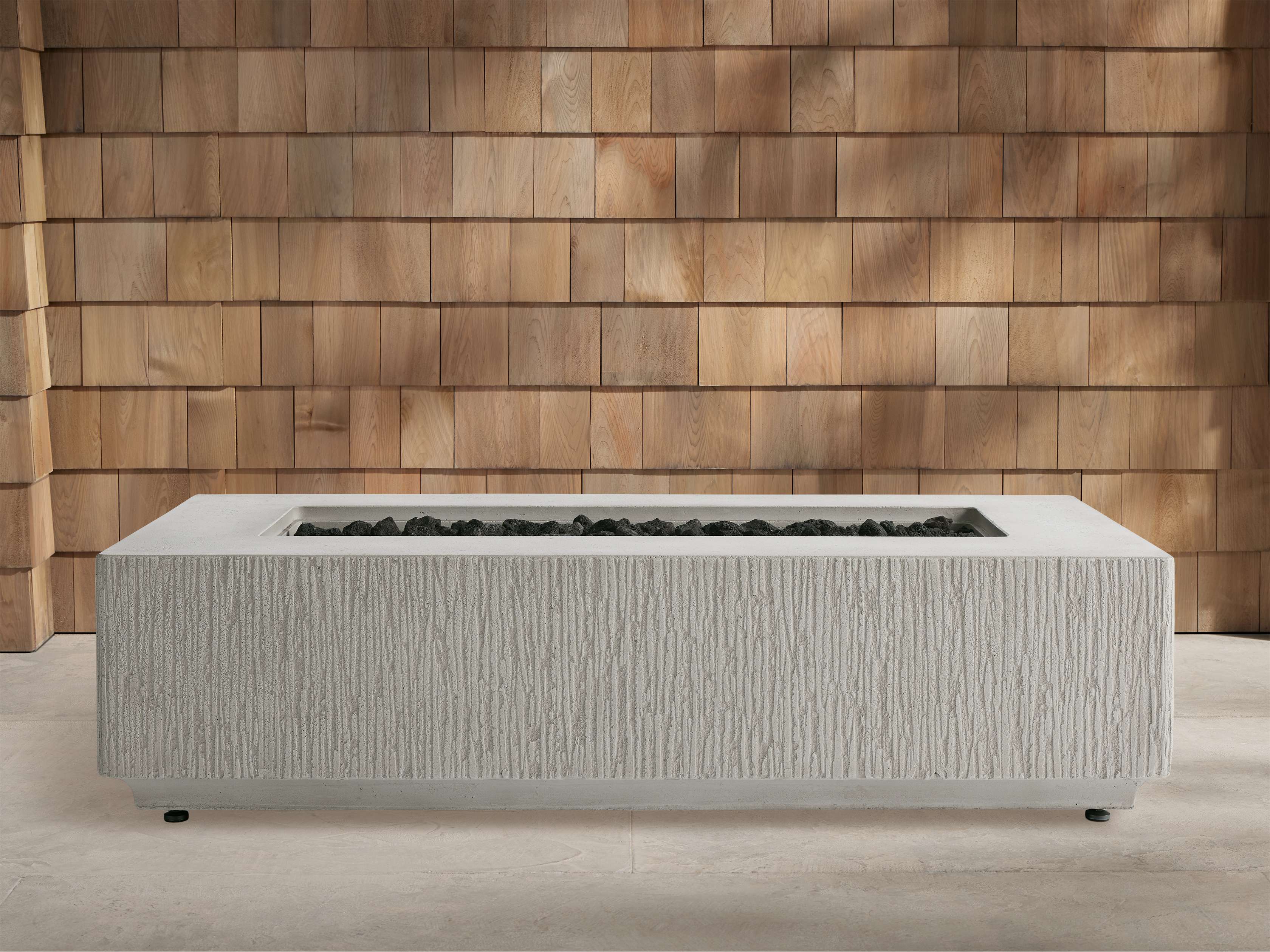 Wilmar Rectangular Natural Gas Fire Pit - Thumbnail 4