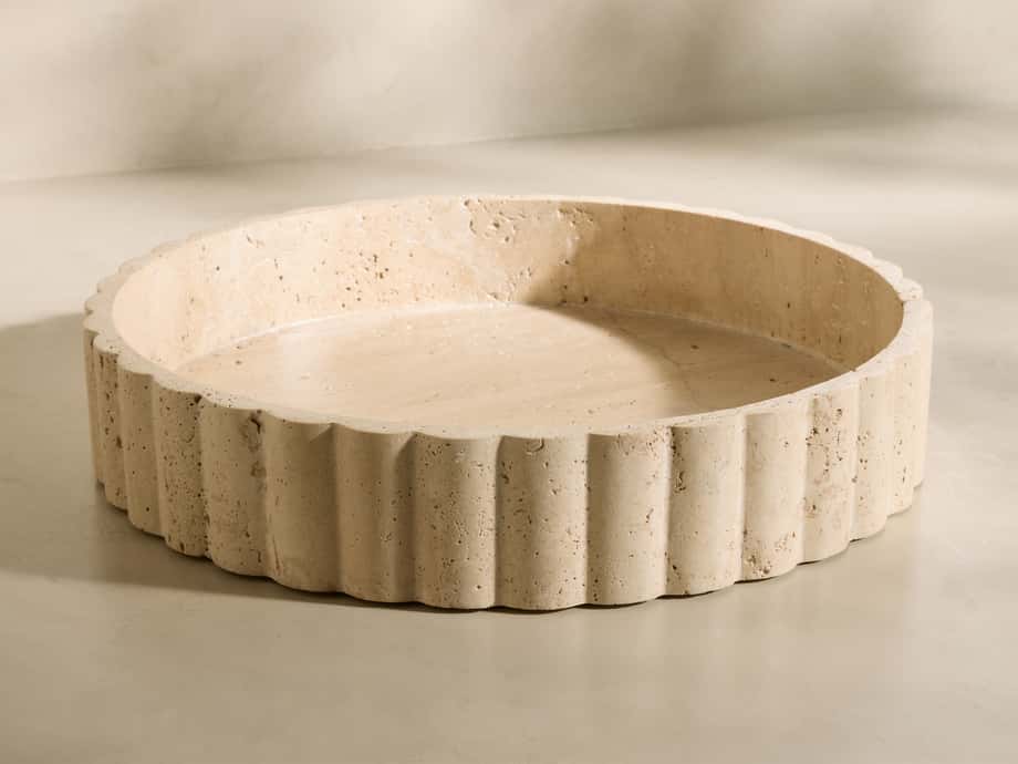 Petrified Wood Triple Tray Server – Arhaus