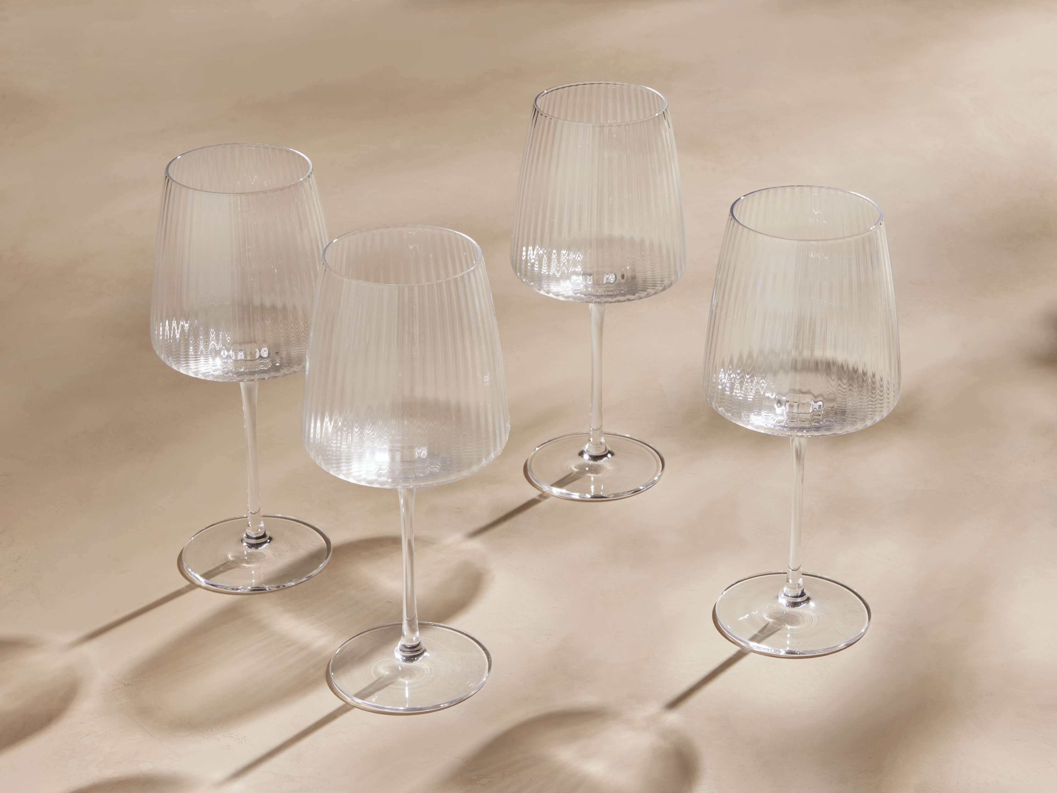 Ada Wine Glasses (Set Of 4) In Glass In Transparent | Arhaus