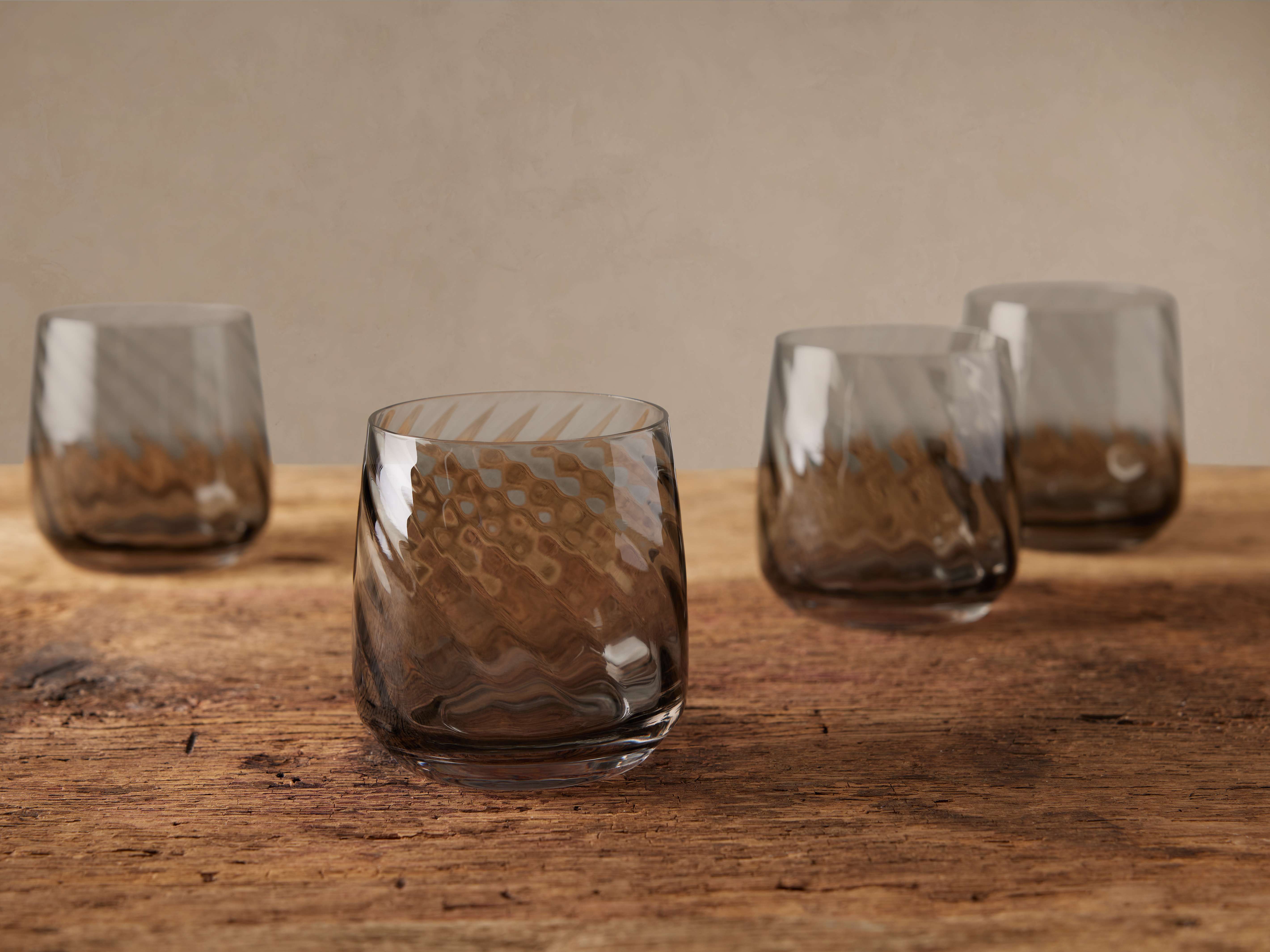 Cora Stemless Wine Glasses (Set of 4) - Thumbnail 2