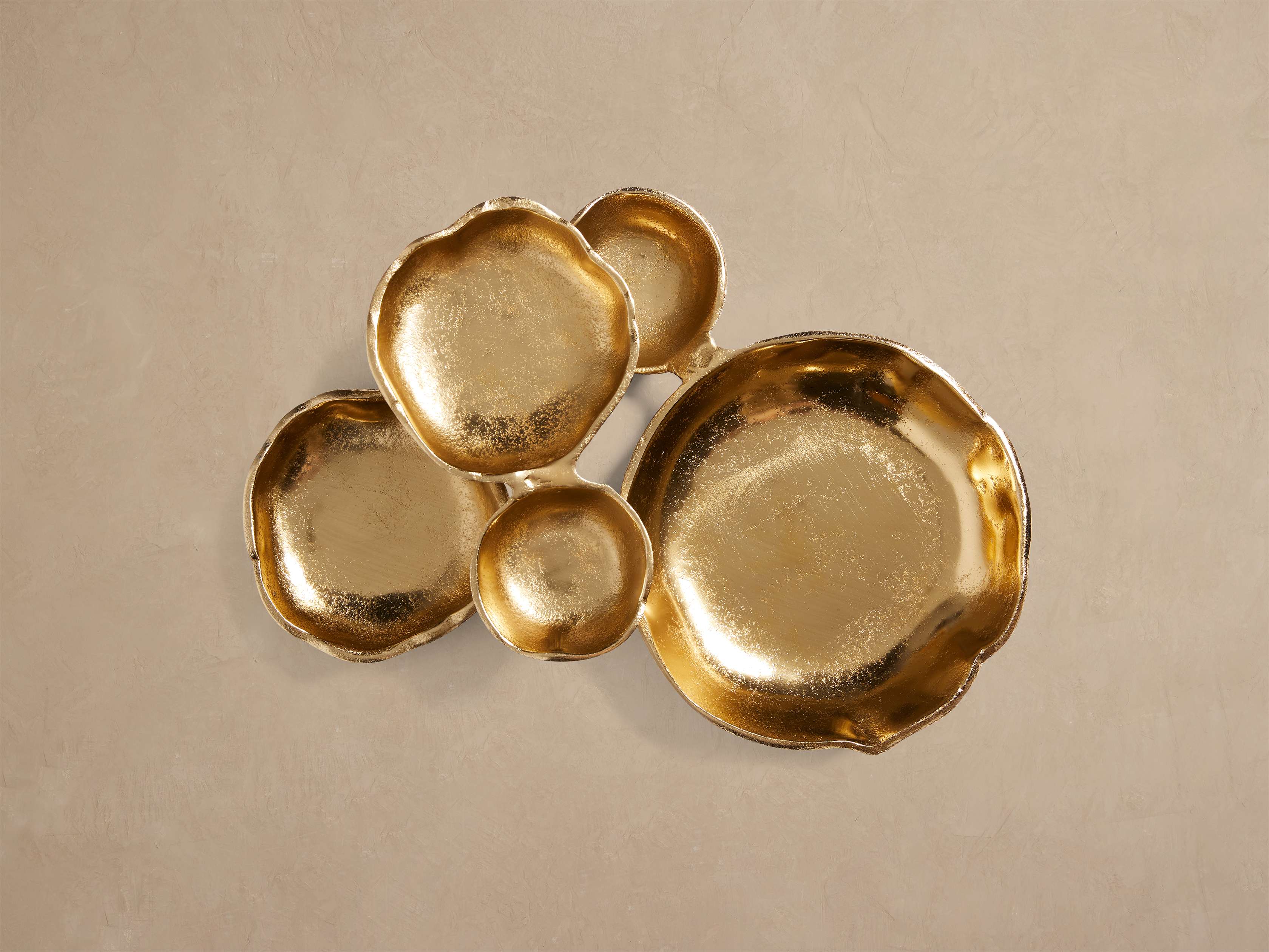 Klasa Small Dark Gold Platter