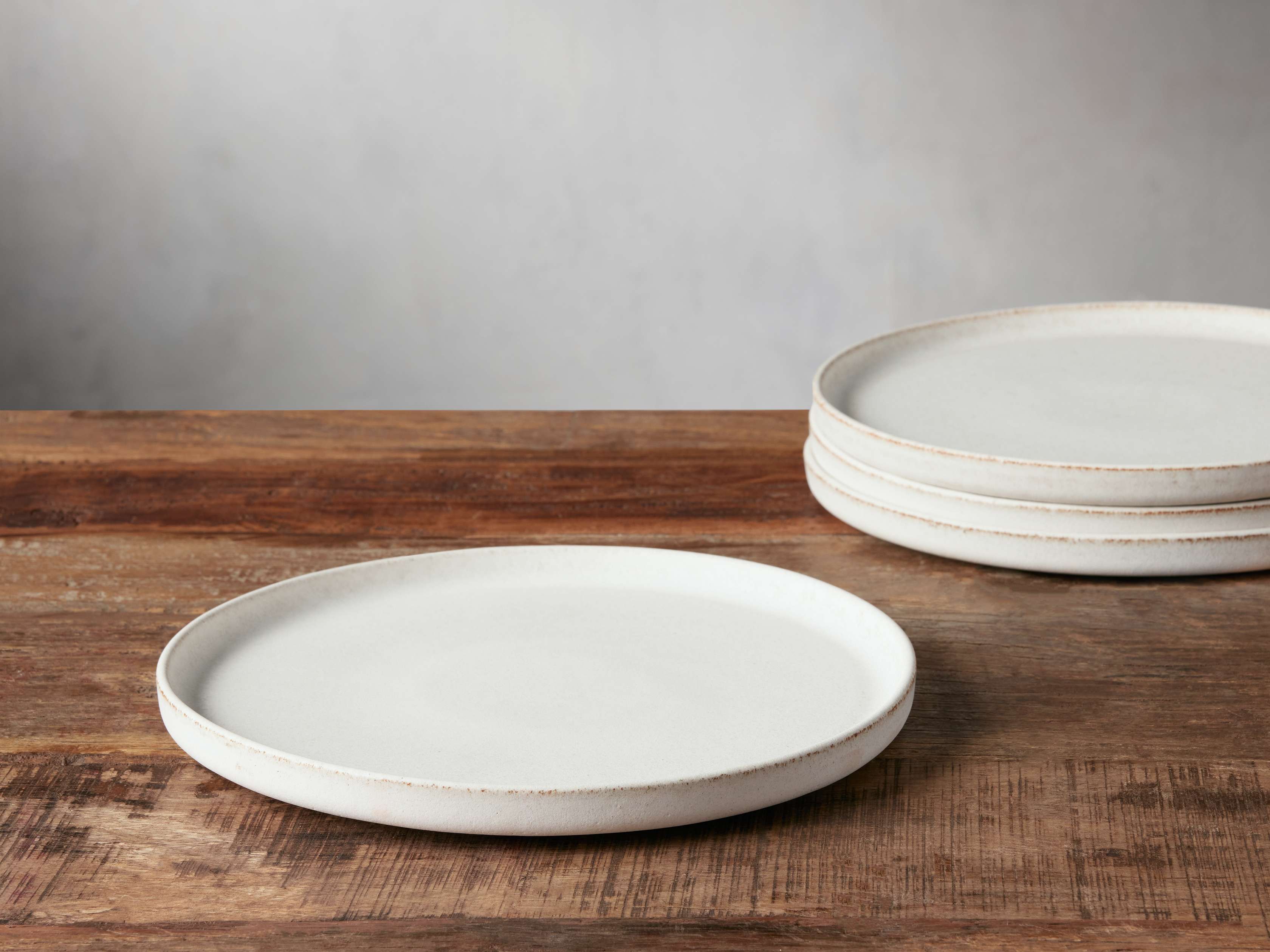 Ronan Dinner Plates in White (Set of 4)
