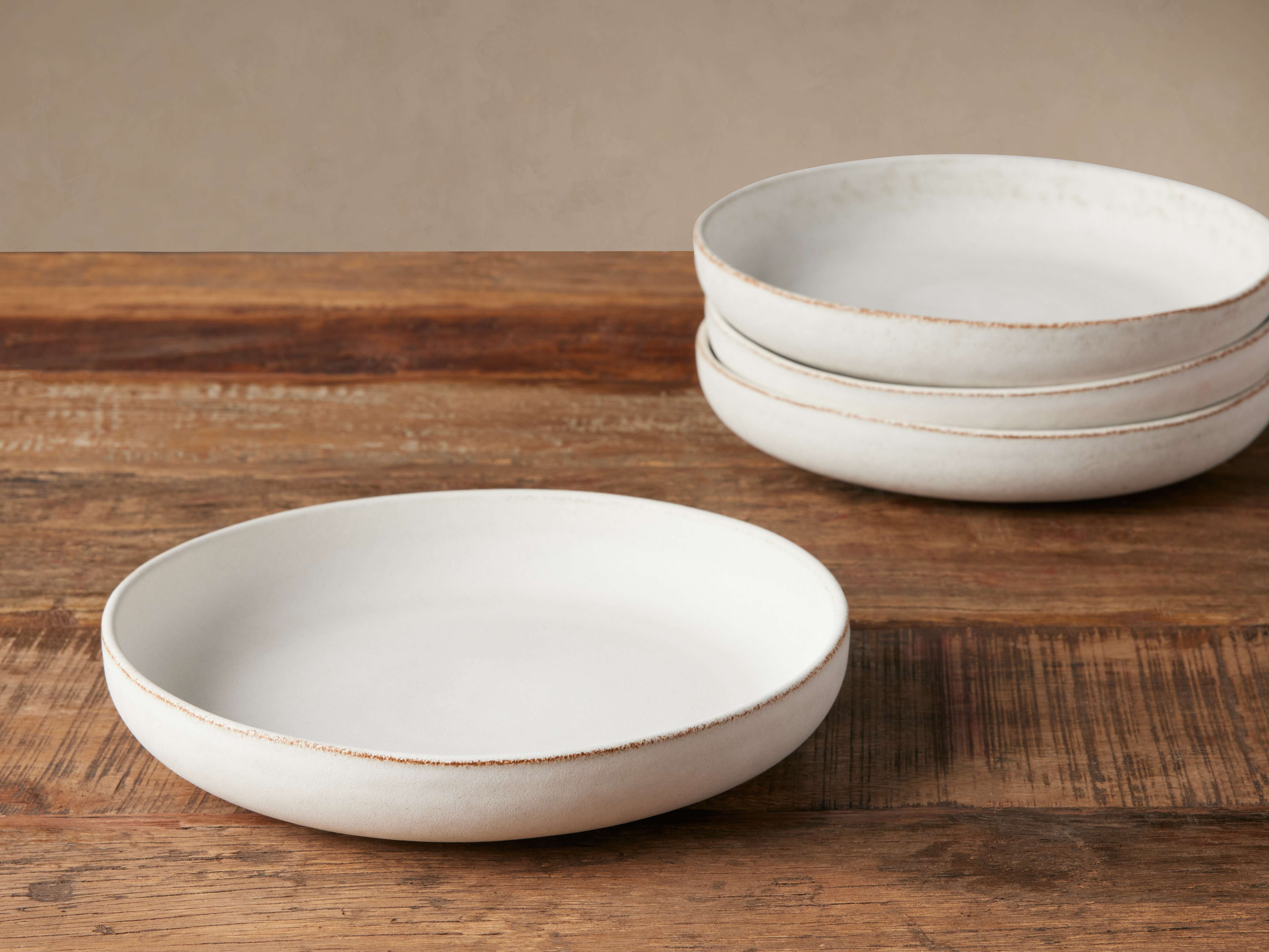 Ronan Salad Bowls in White (Set of 4)