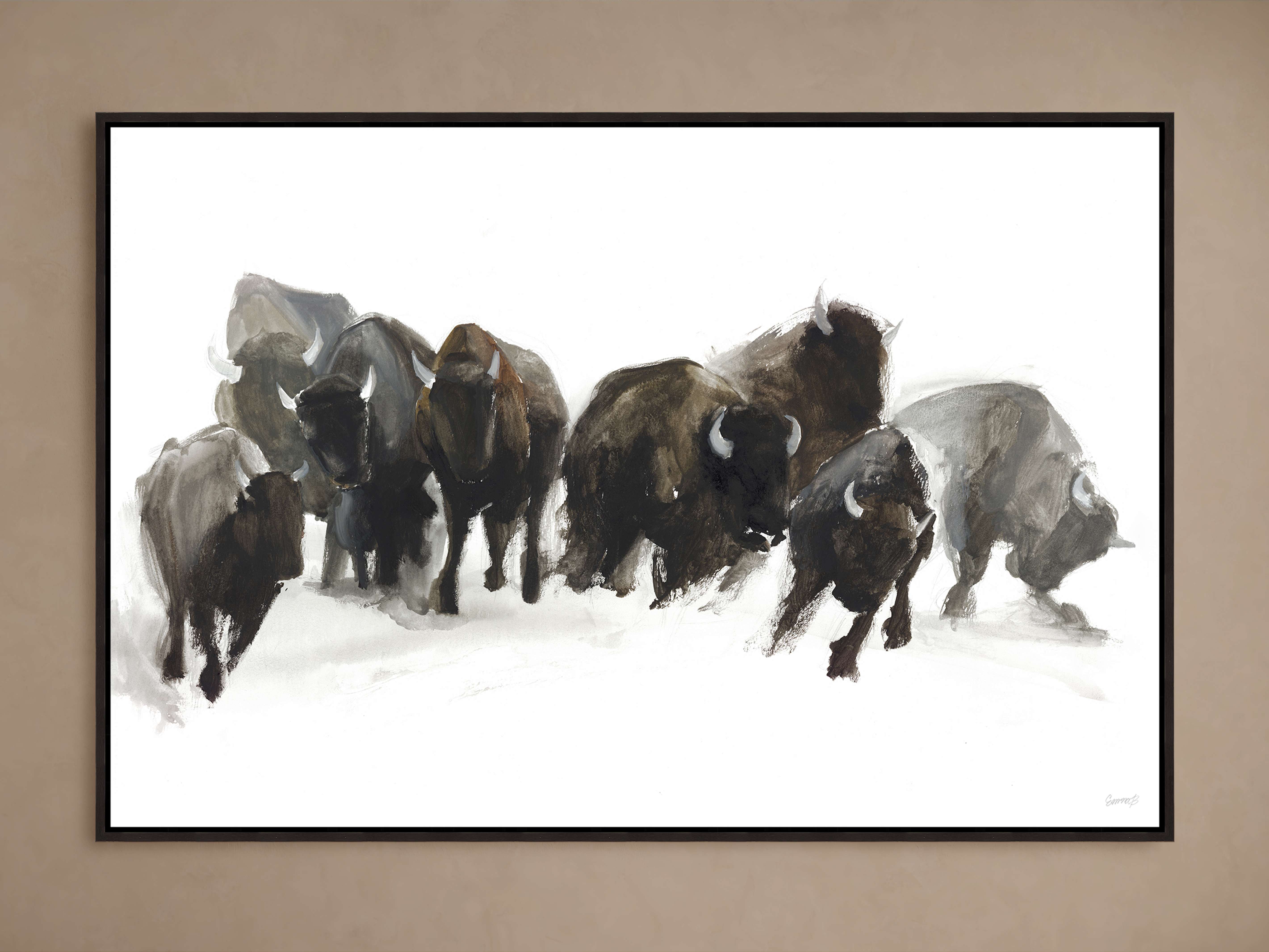 Arhaus Gathering Framed Print
