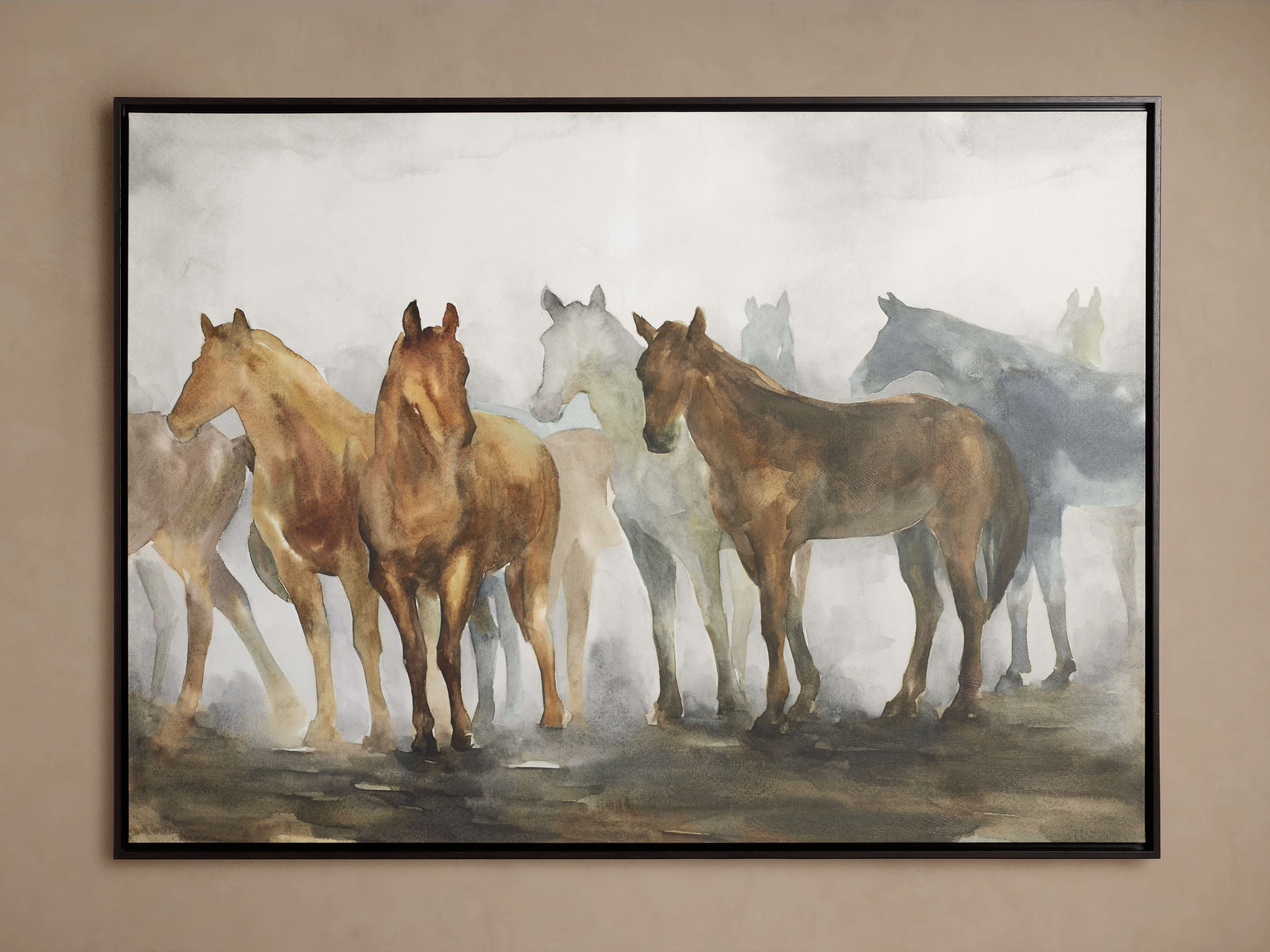 Wild Horses Framed Print – Arhaus