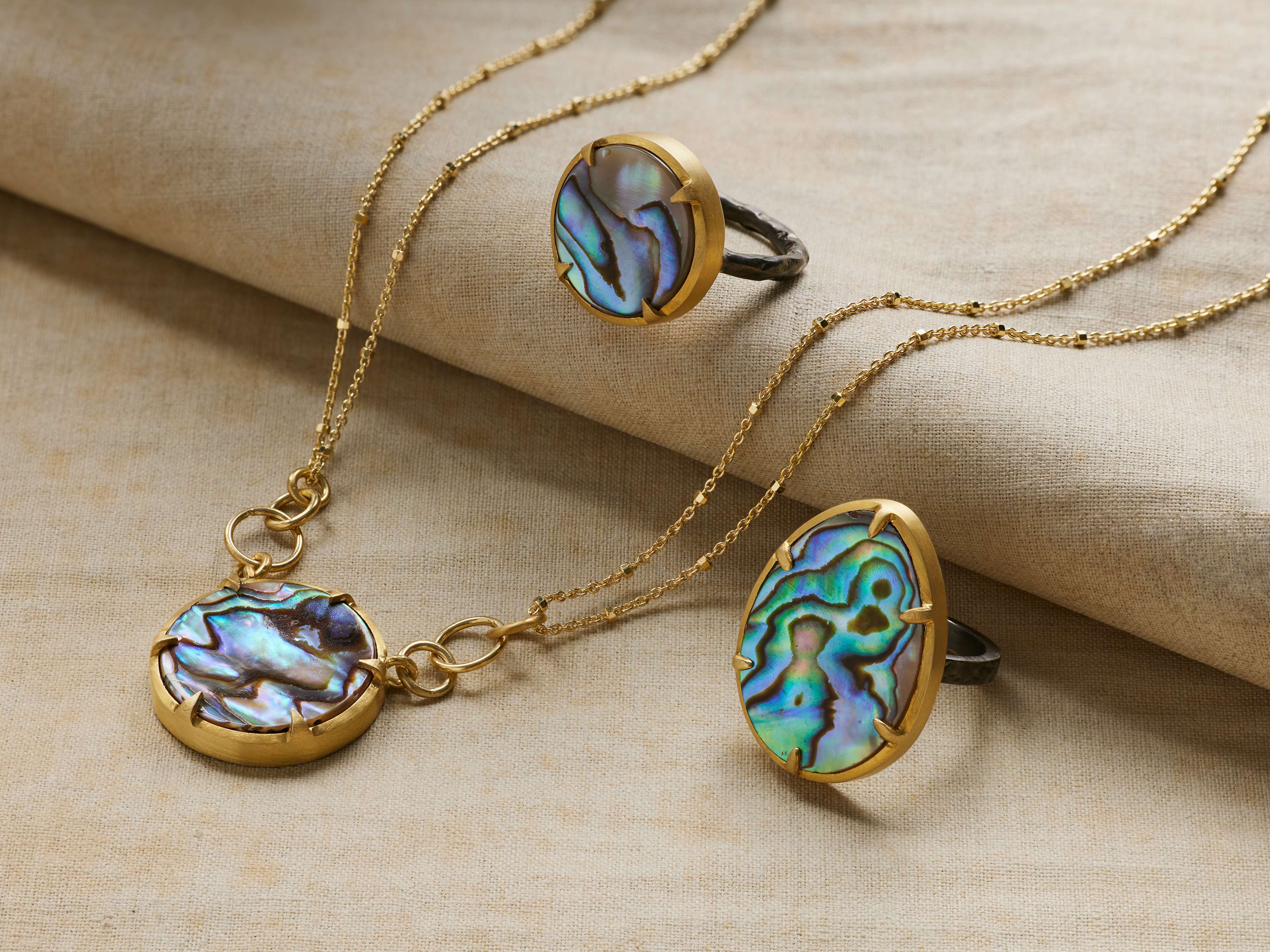 Autry Abalone Ring