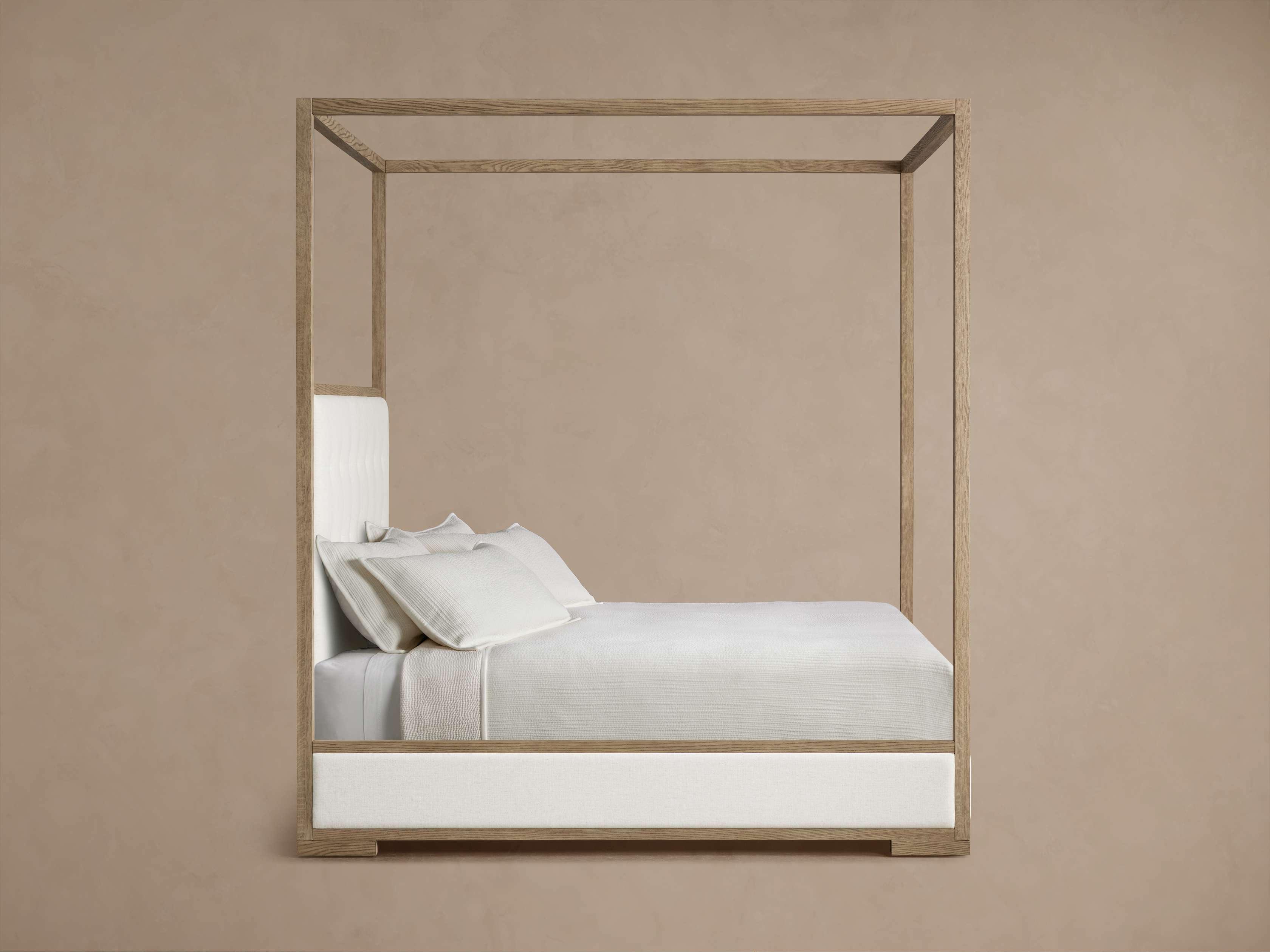 Darien Box-Tufted Canopy Bed - Thumbnail 4