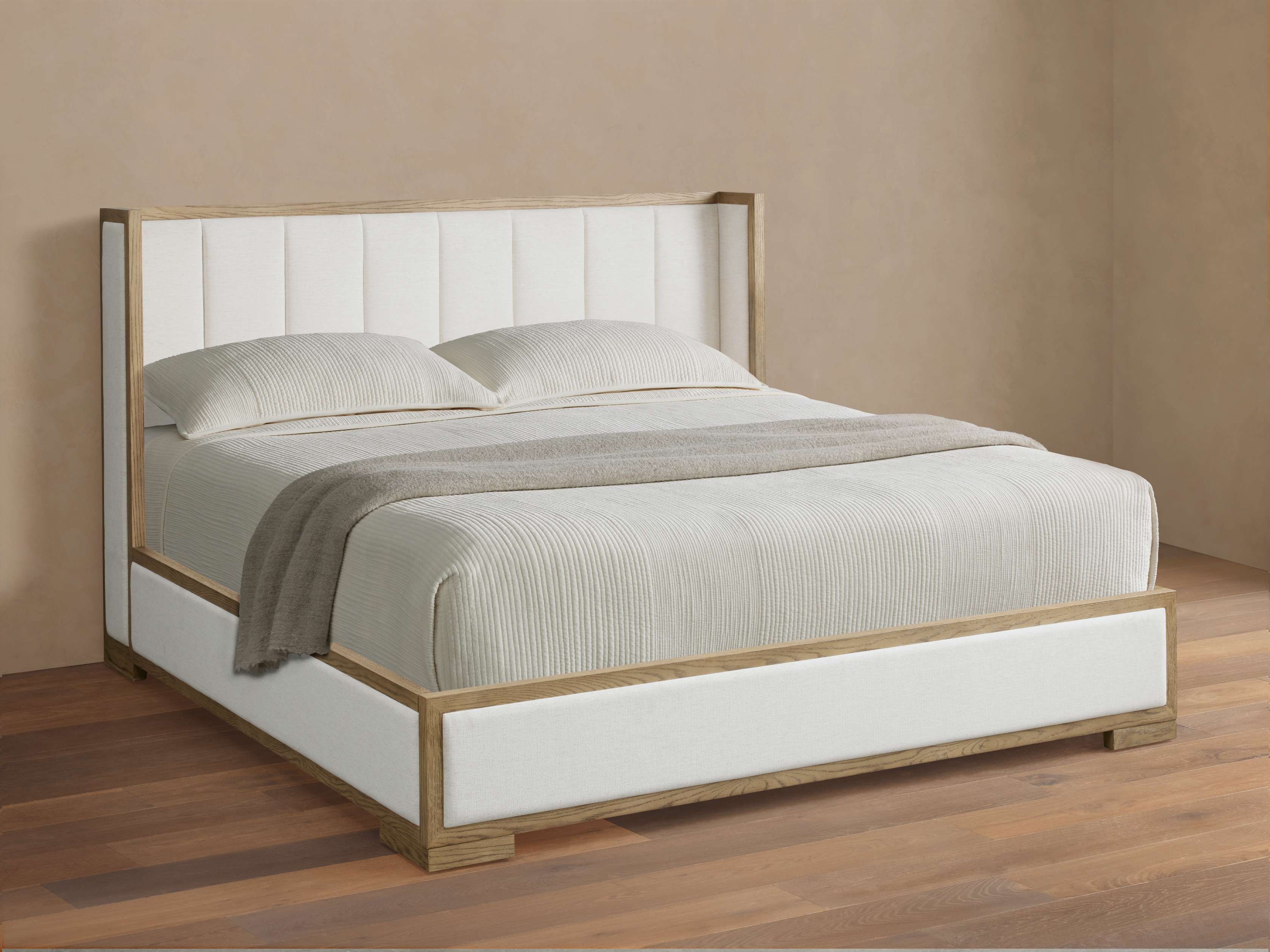 Darien Channel-Stitched Shelter Bed