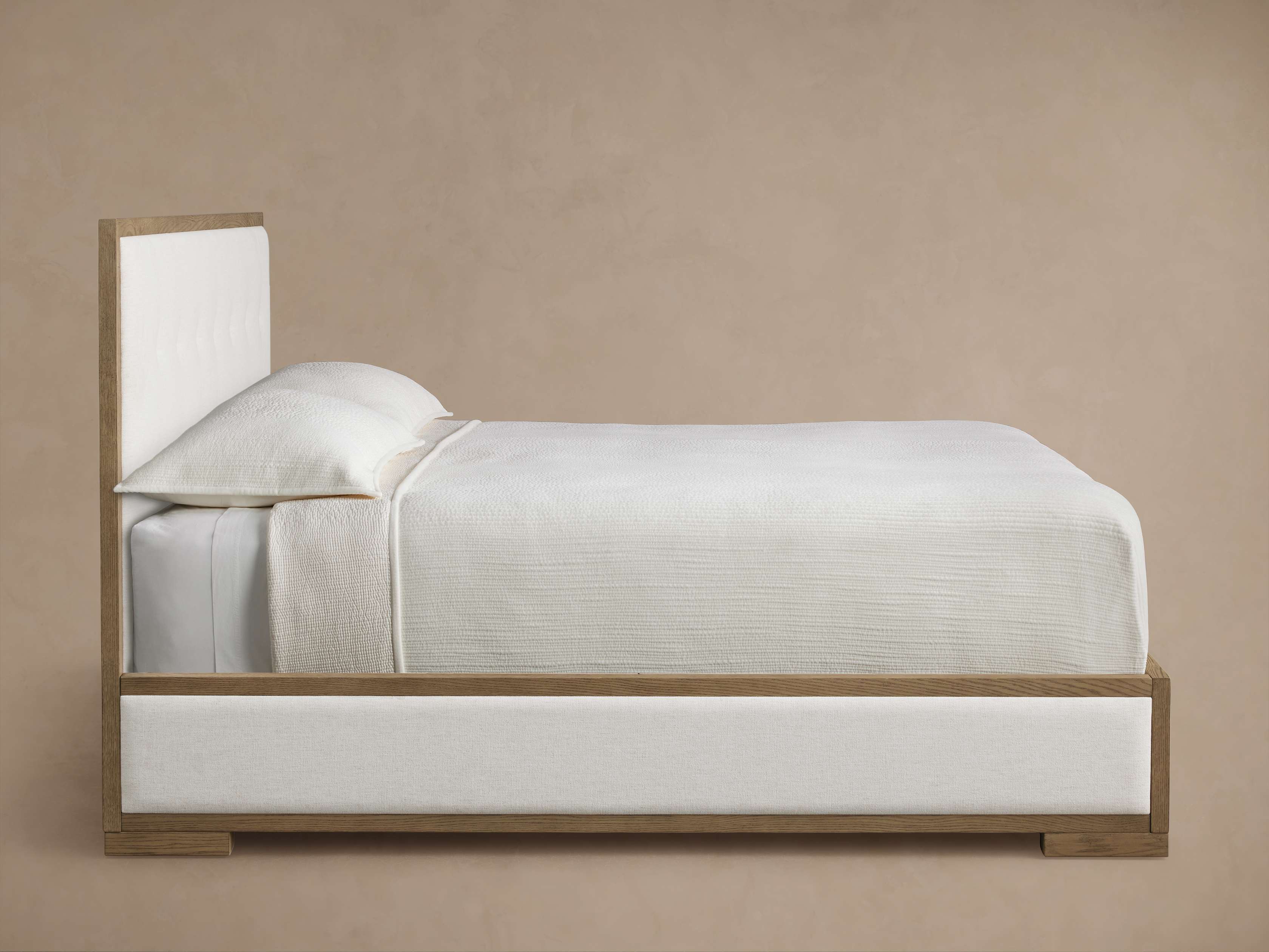 Darien Box-Tufted Panel Bed - Thumbnail 4