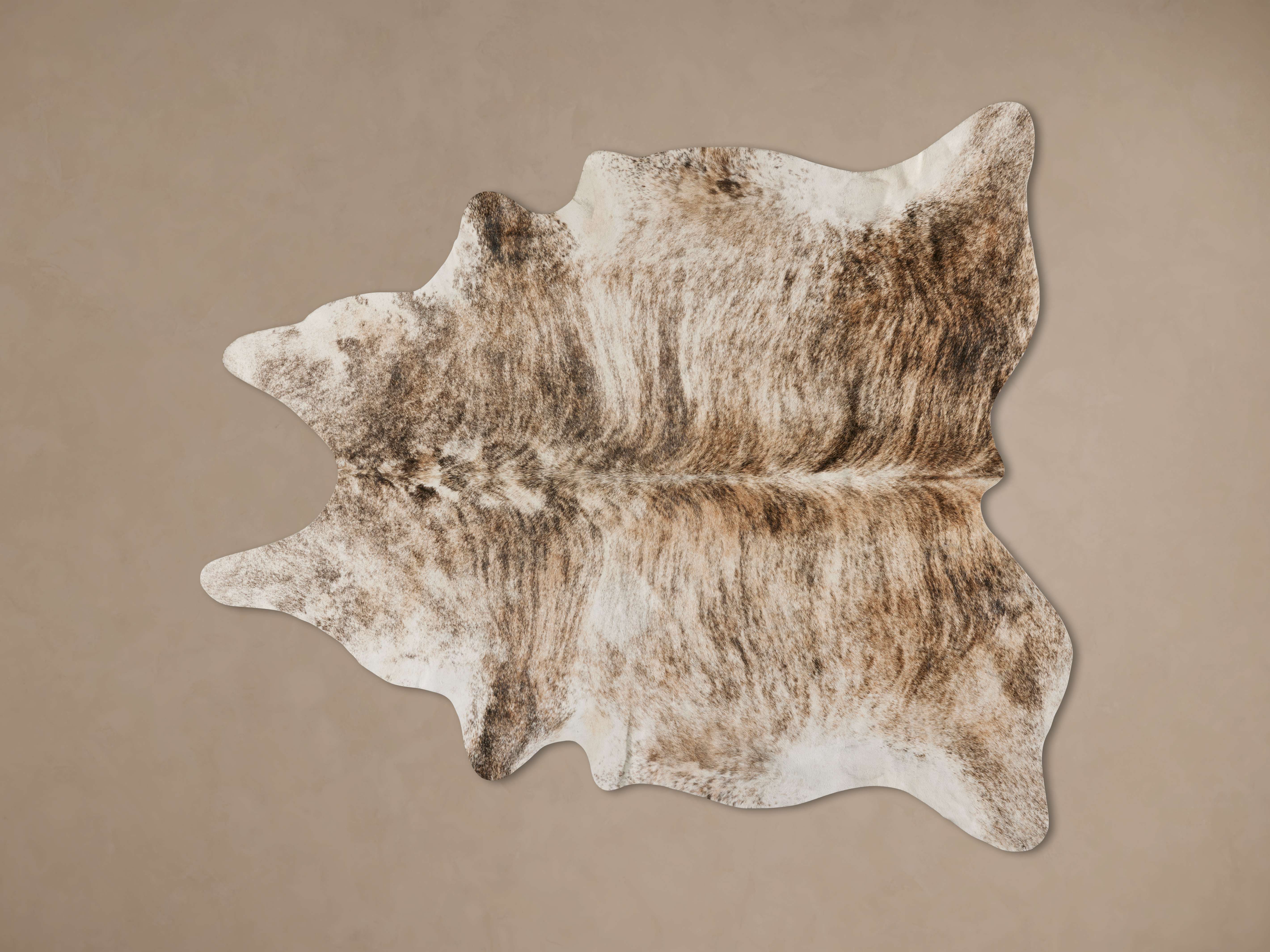 Light Brindle Hair on Hide Rug - Thumbnail 2