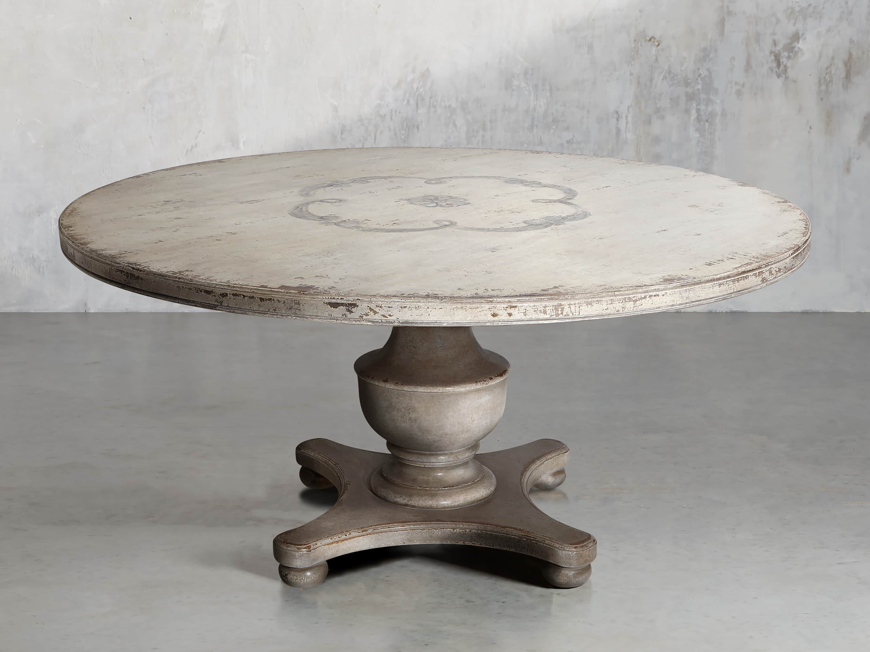 Biancca Center Scroll Bell’Arte Dining Table