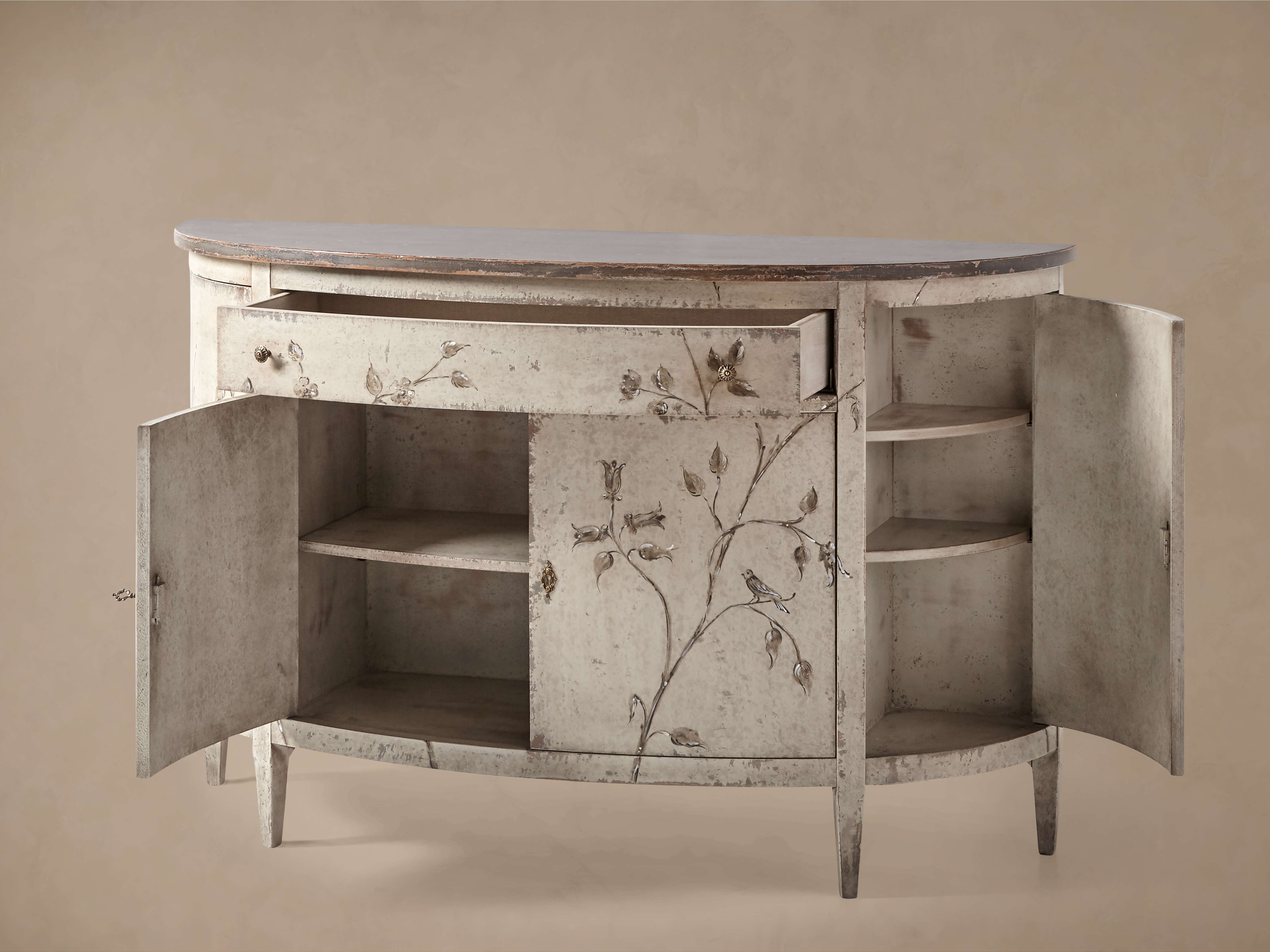 Sofia Bell'Arte Demilune Cabinet - Thumbnail 3