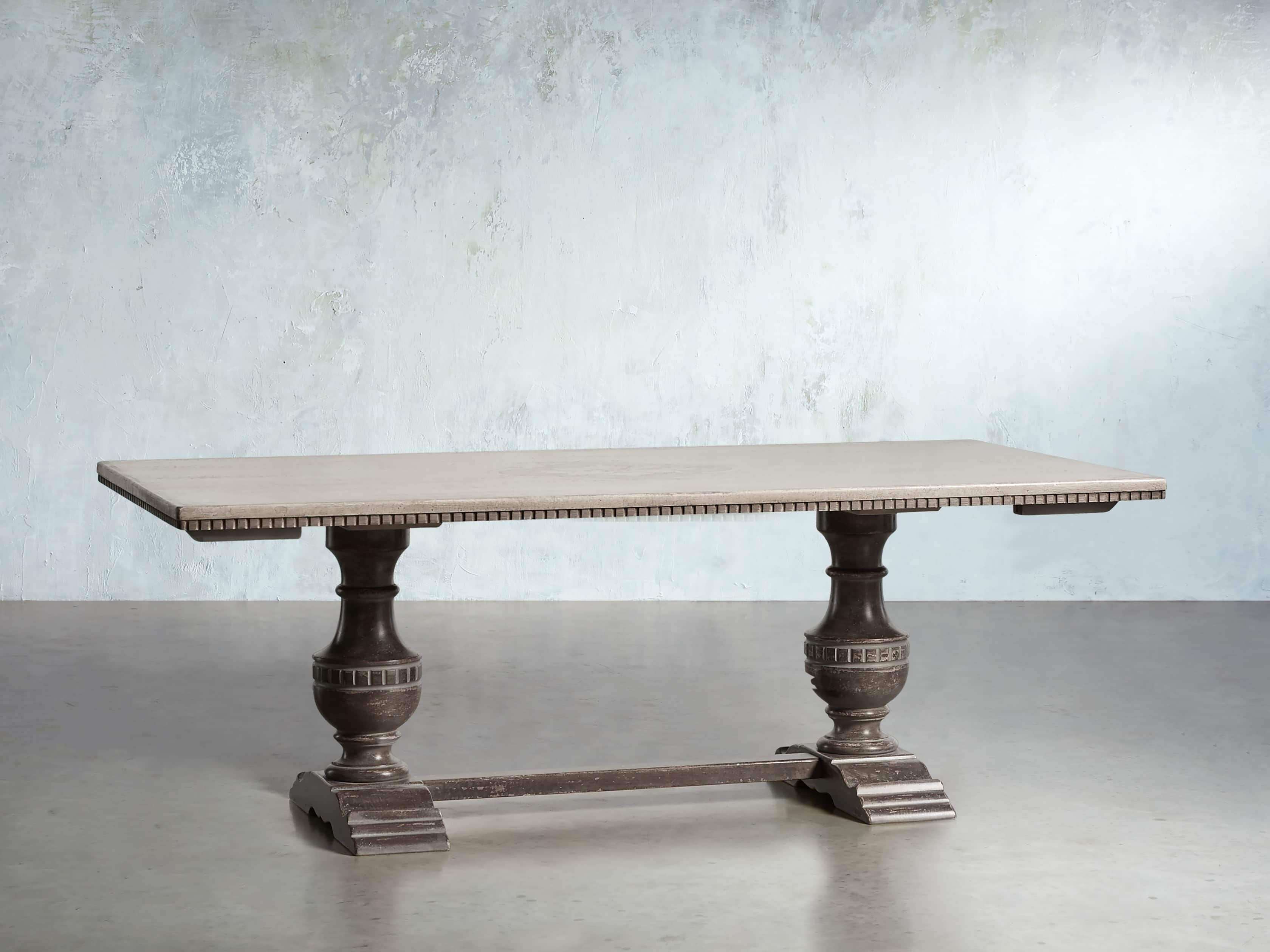 Florence Center Floral Bell’Arte Dining Table - Thumbnail 3