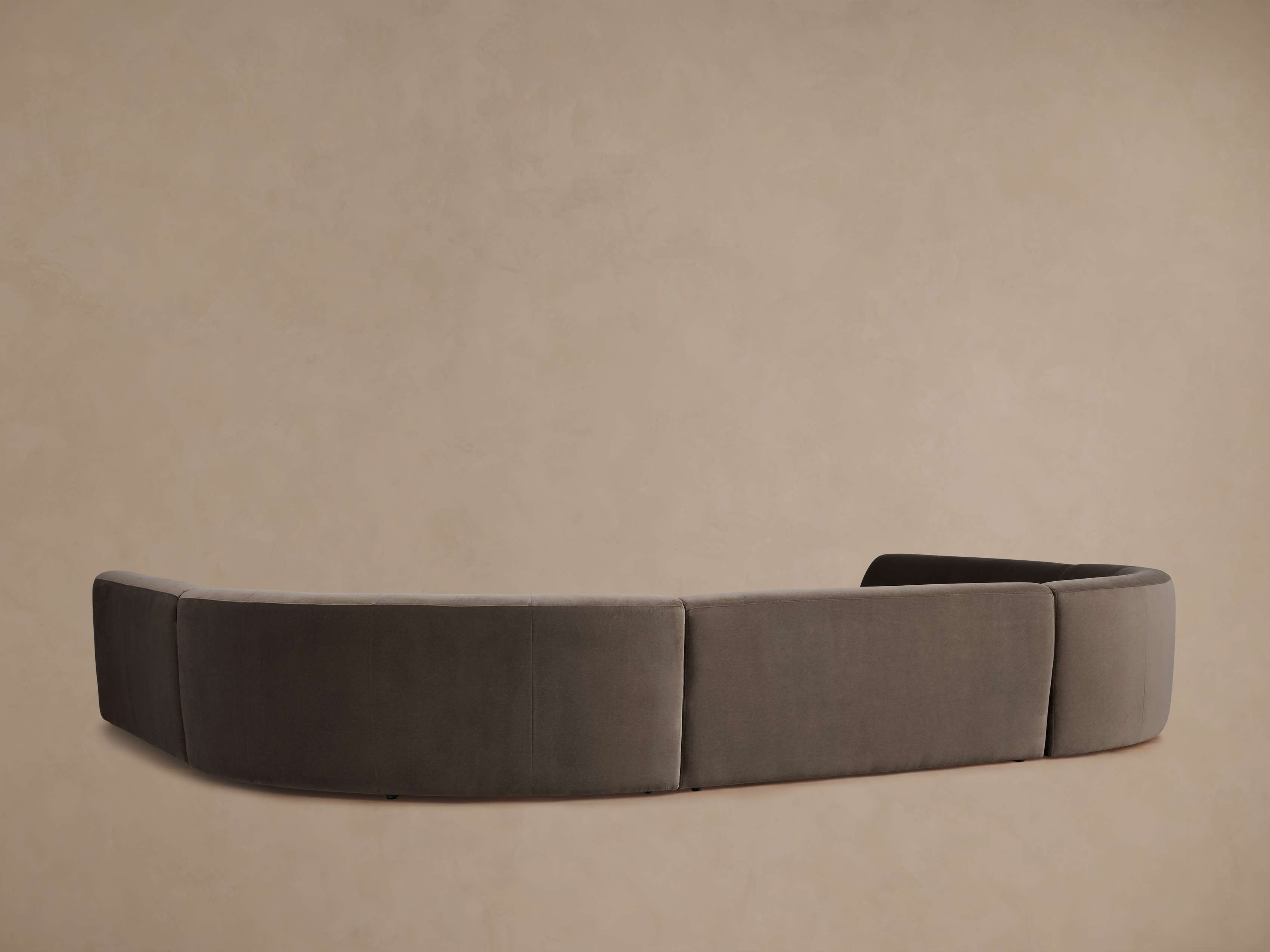 Gianni Five Piece Large Curved Sectional