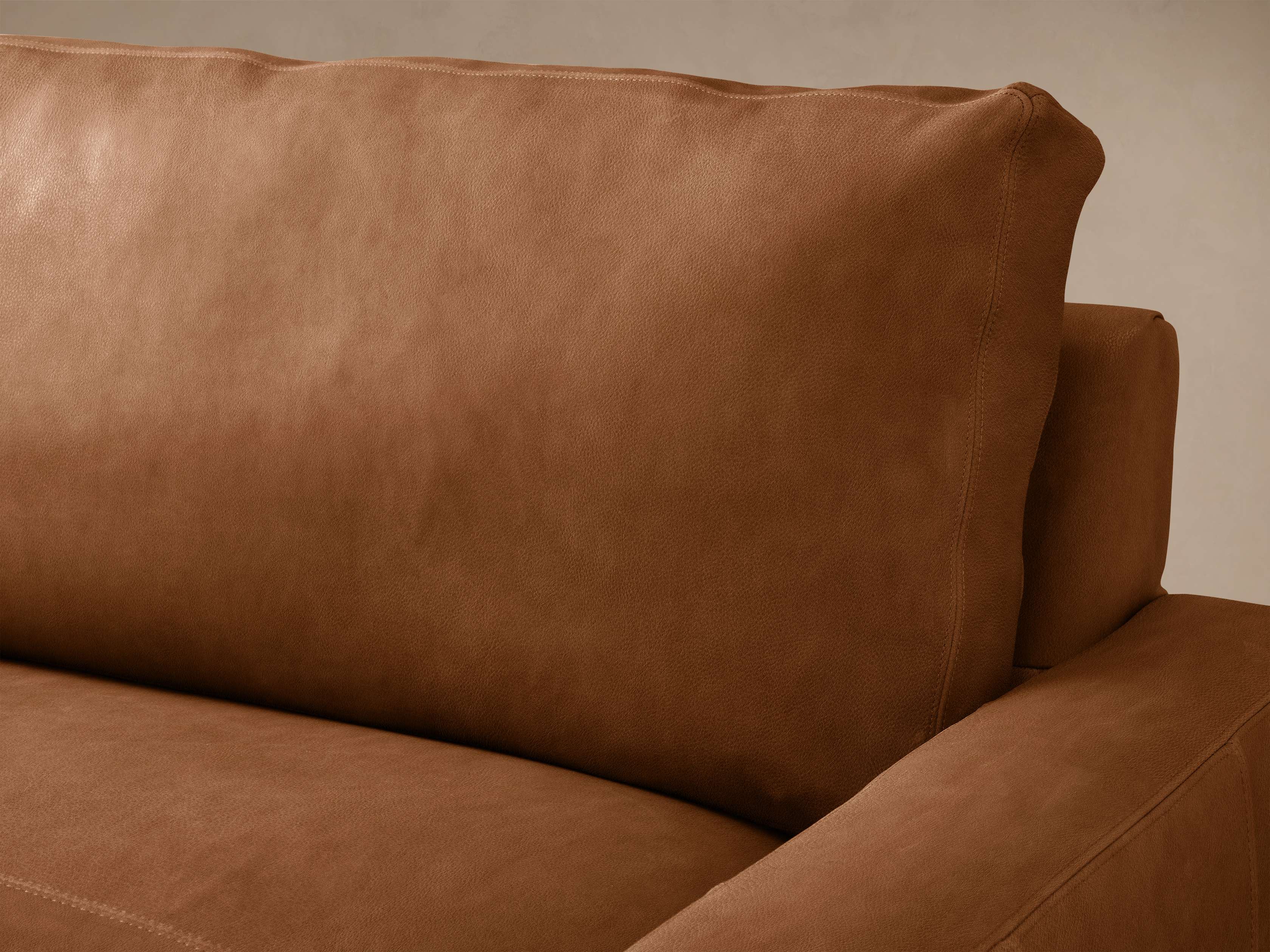 Remington Leather Two Piece Chaise Sectional