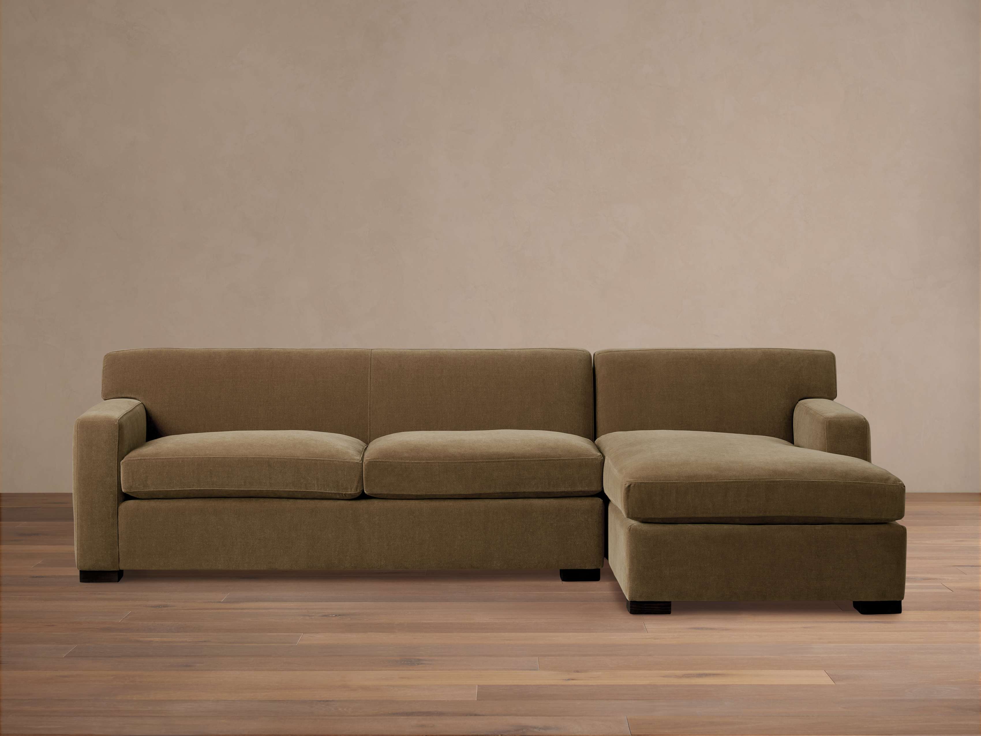 Bronte Sofa Bed Chaise Lounge With Storage Bronte Two-Piece Chaise