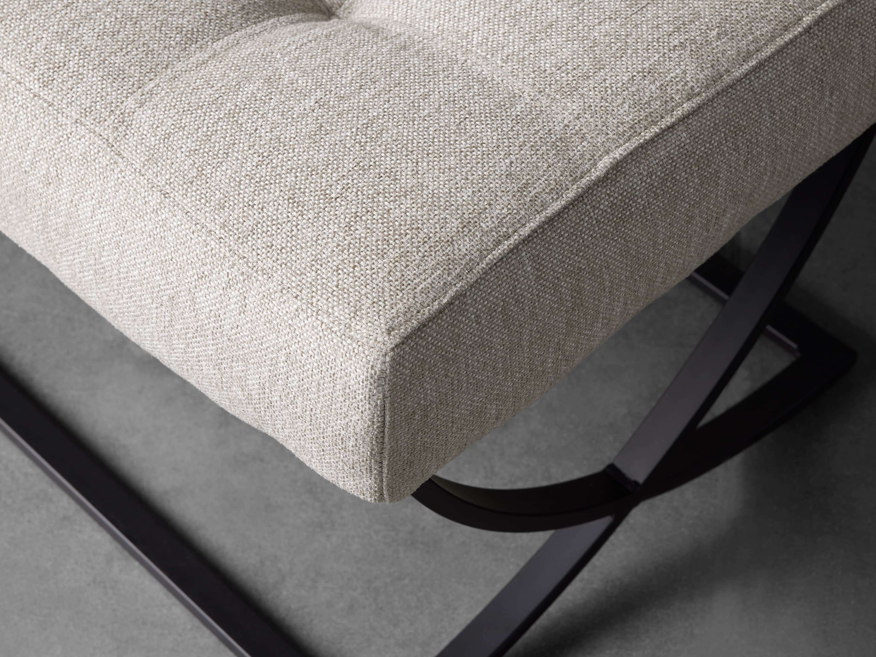 Arhaus Lloyd Ottoman - Thumbnail 4