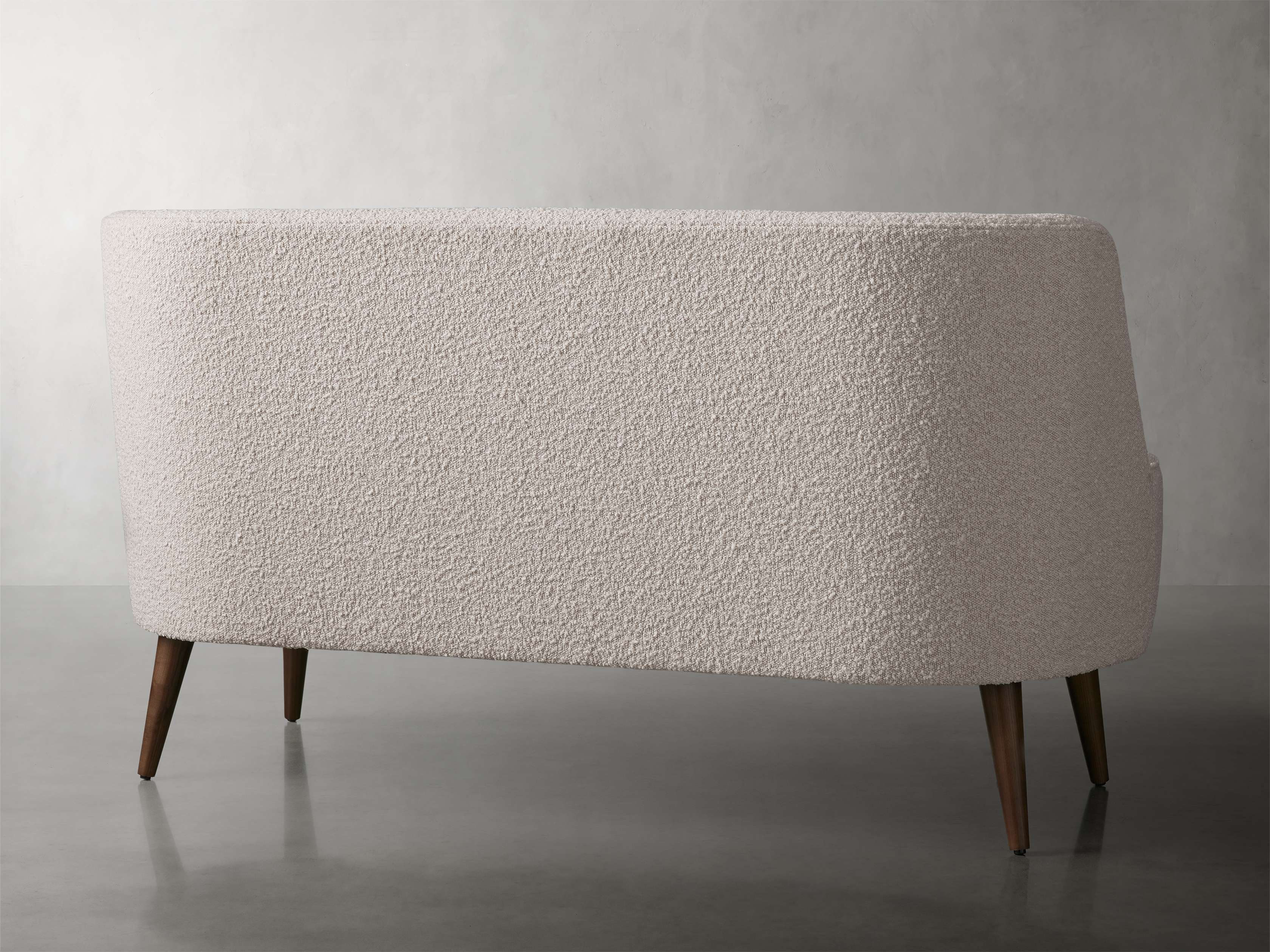 Ryles Tapered Leg Settee - Thumbnail 3