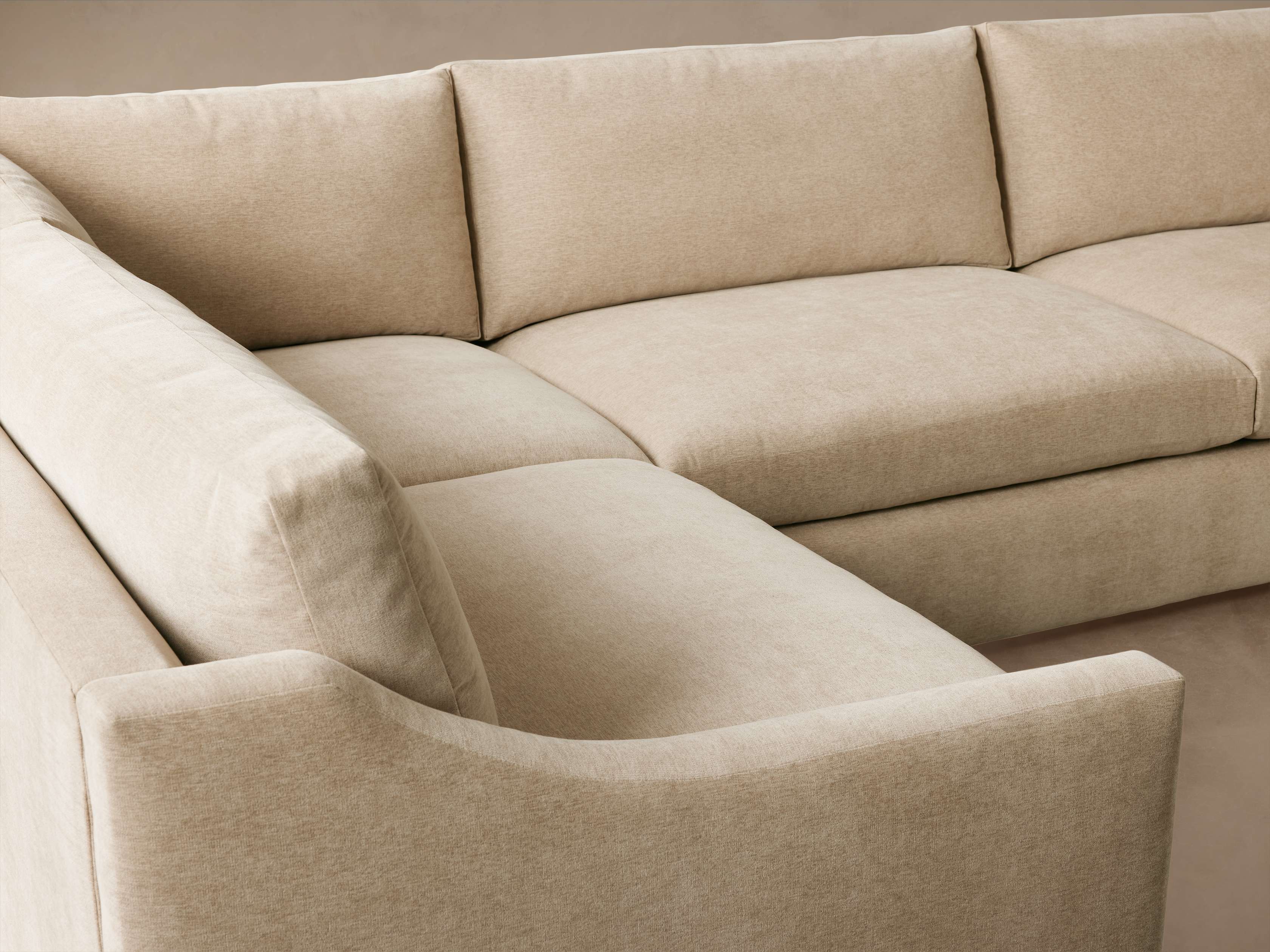 Kipton Slope Arm Two-Piece Sectional – Arhaus