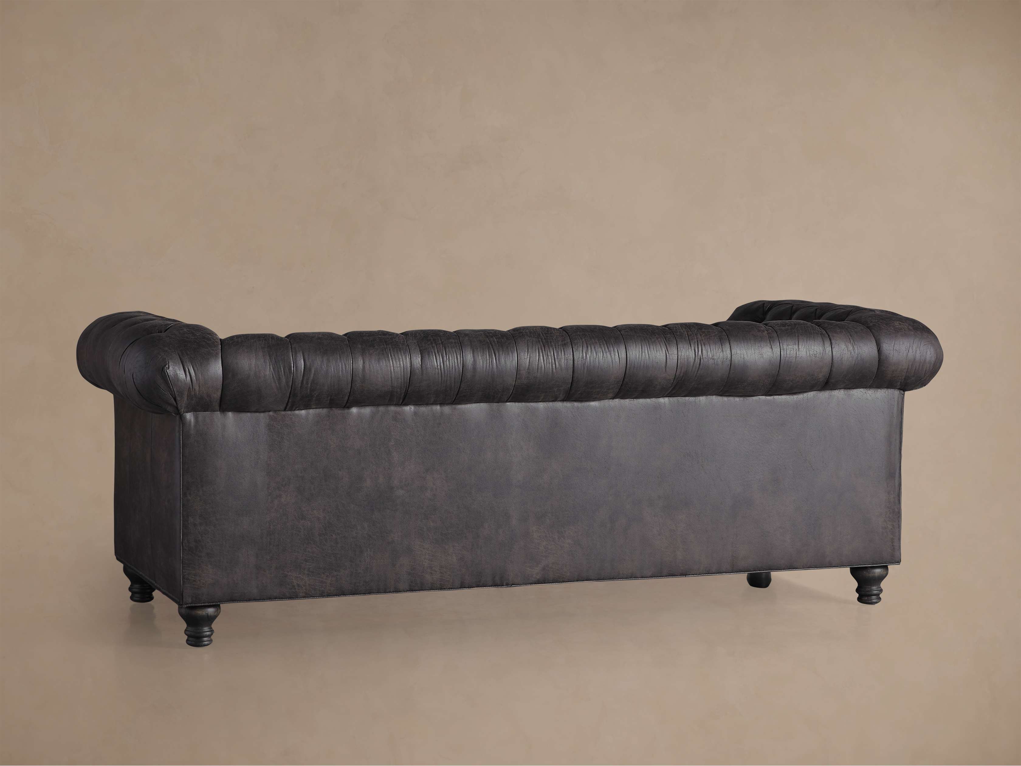 Berwick Faux Leather Sofa - Thumbnail 3