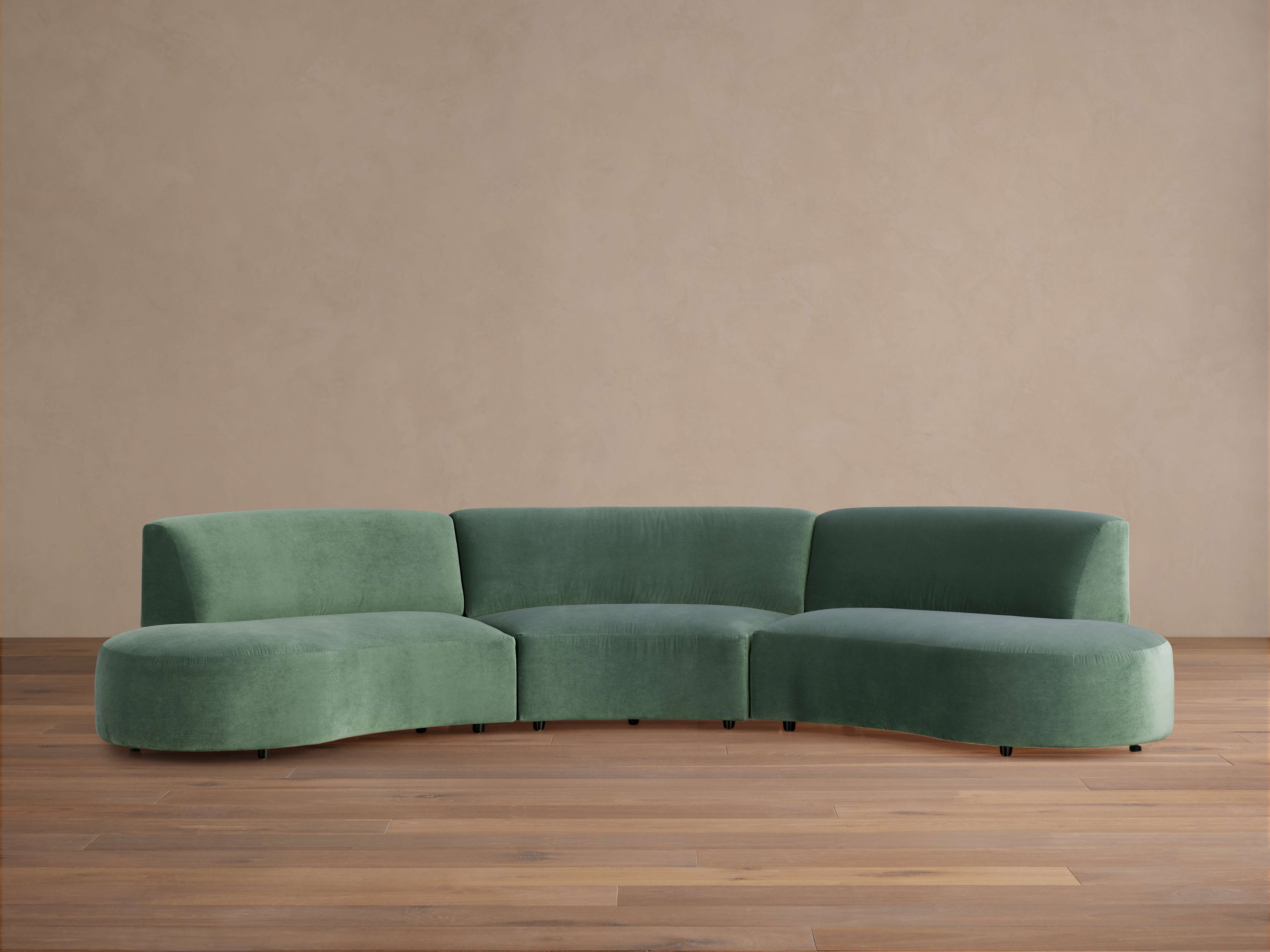 Davis Three-Piece Sectional - Thumbnail 3
