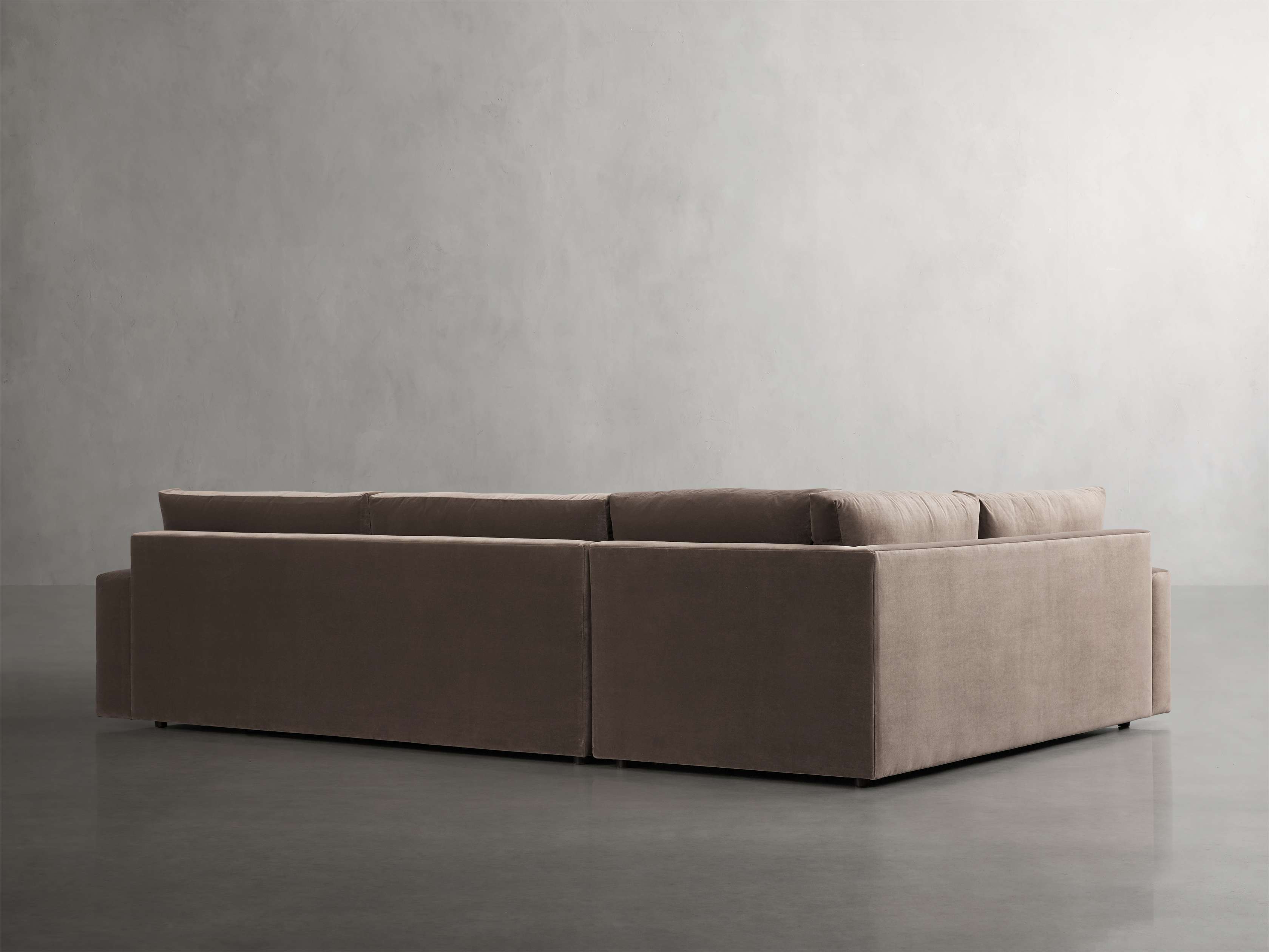 Kipton Wide Arm Two Piece Sectional