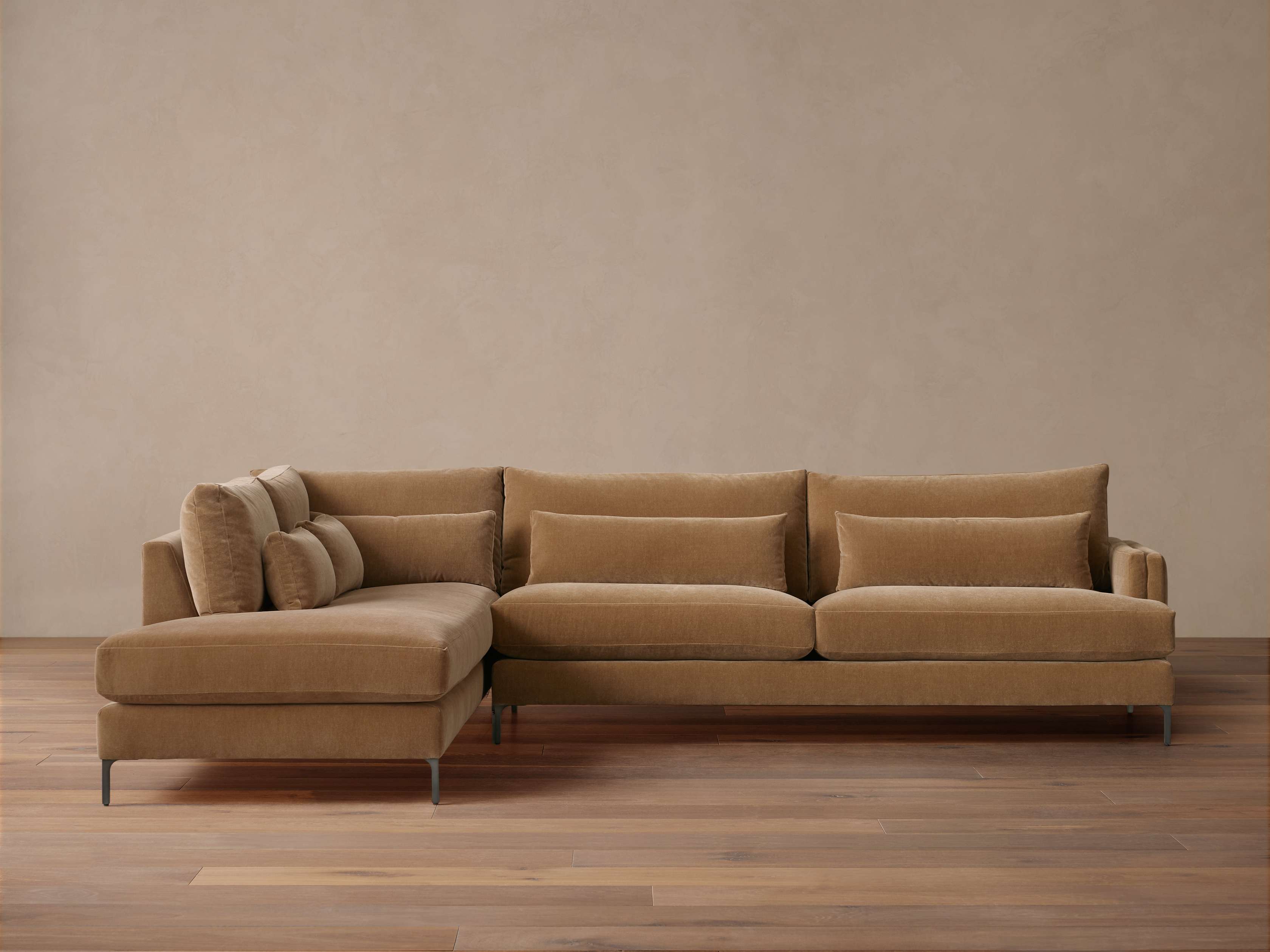 Sumner Two-Piece Bumper Sectional – Arhaus