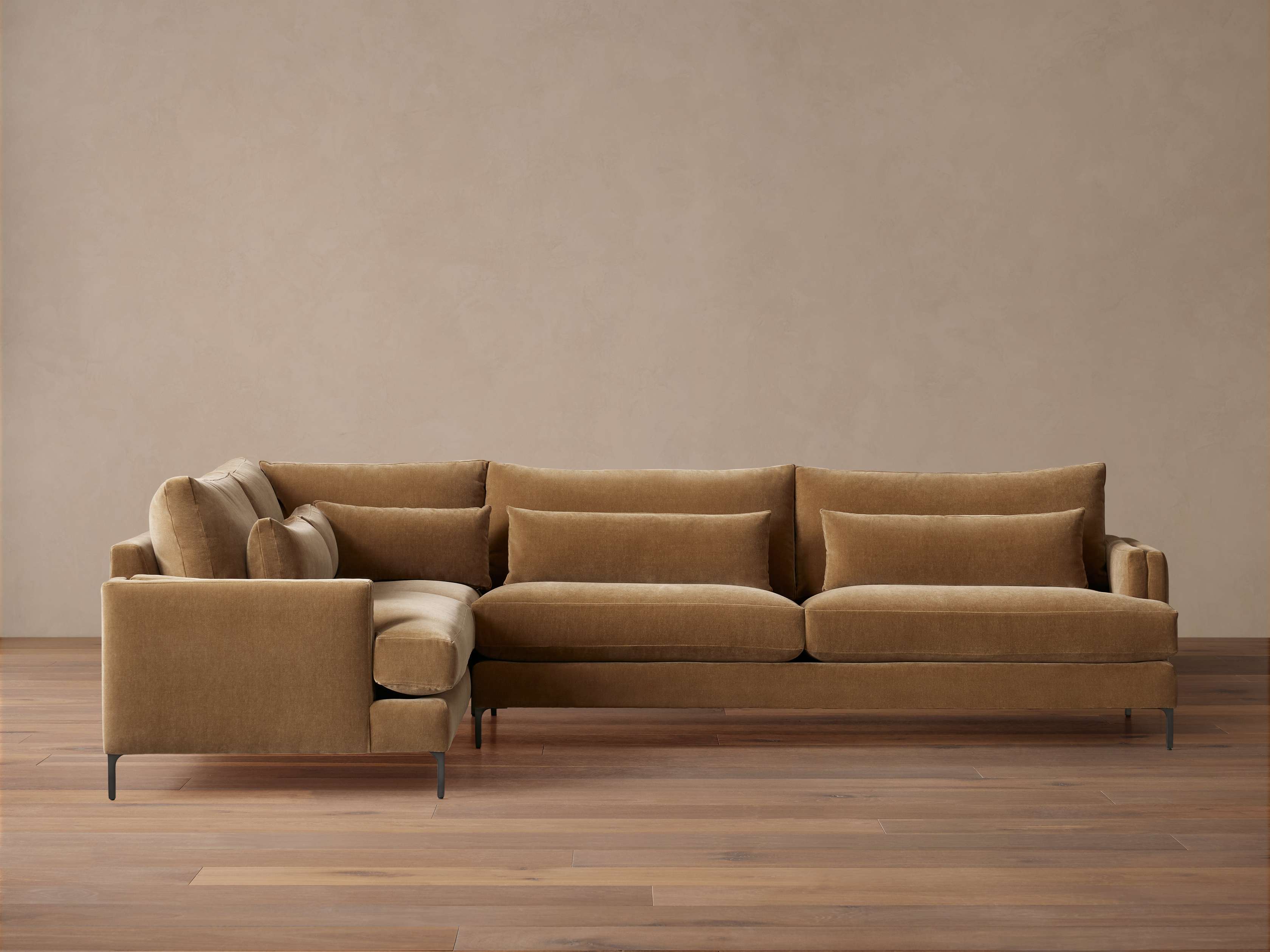 Sumner Two-Piece Bumper Sectional – Arhaus