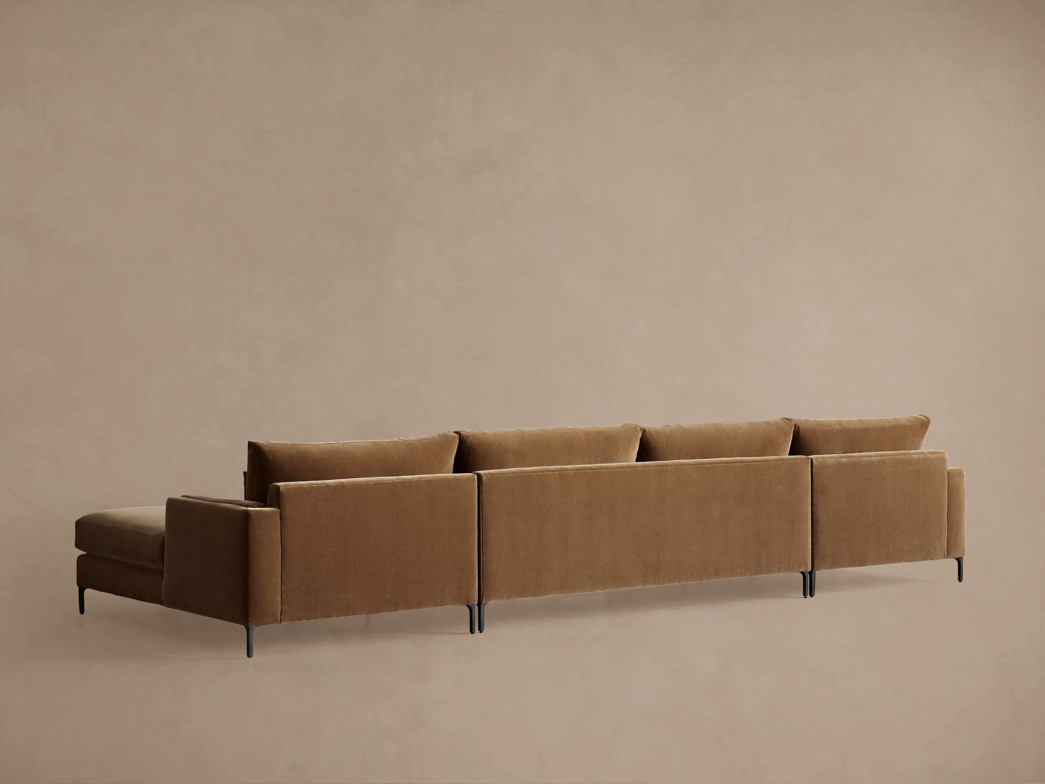Sumner Three-Piece Double Chaise Sectional