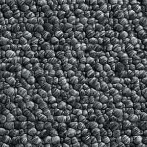 Taos Charcoal Black Indoor/Outdoor Rug Swatch 12x18